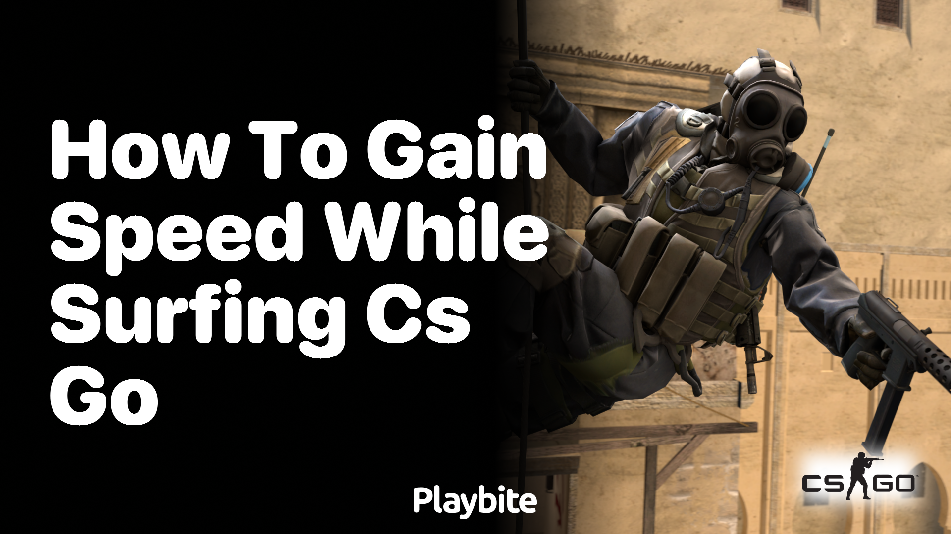 How to gain speed while surfing in CS:GO