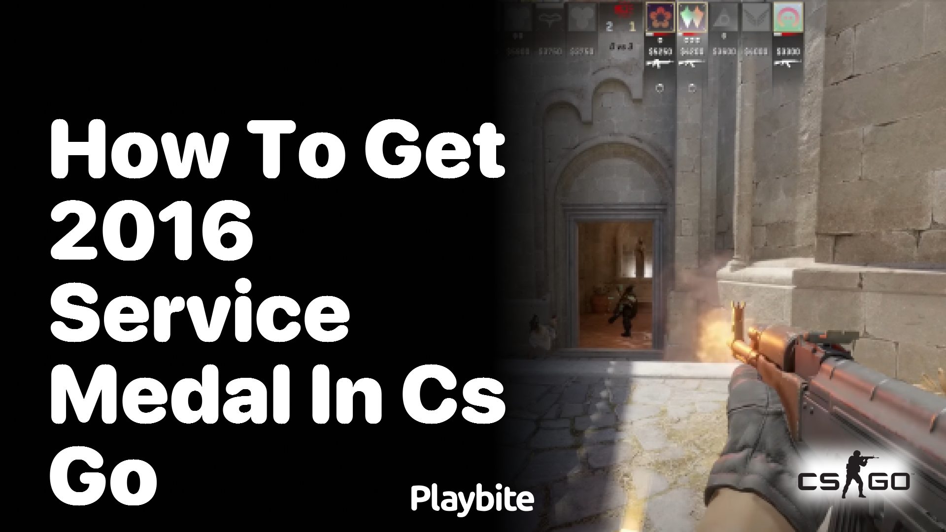 How to get the 2016 service medal in CS:GO?
