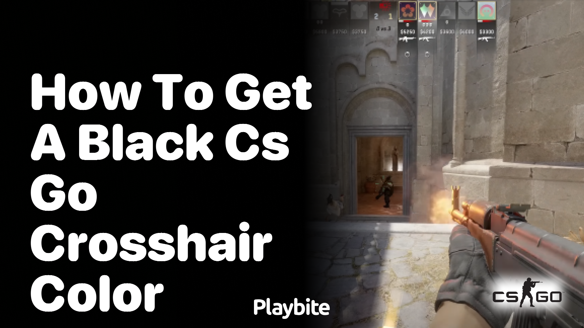 How to Get a Black CS:GO Crosshair Color