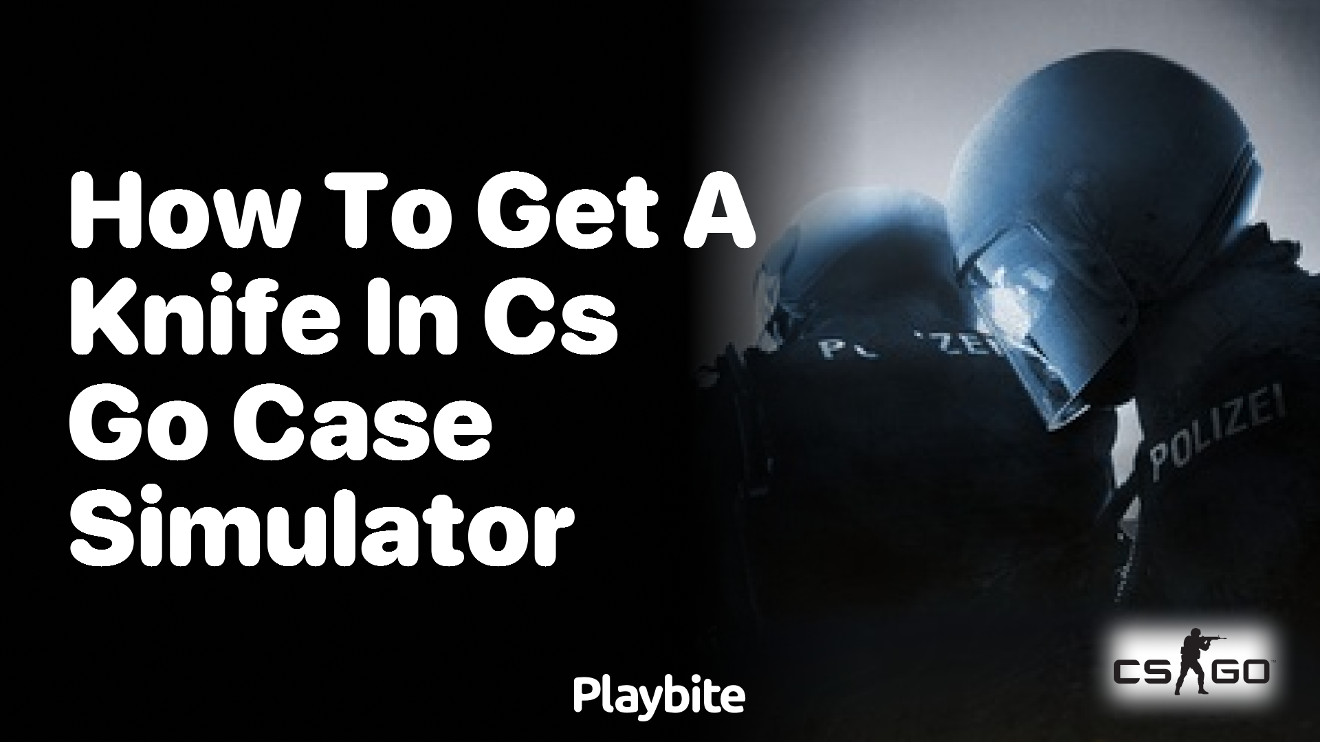 How to get a knife in CS:GO Case Simulator