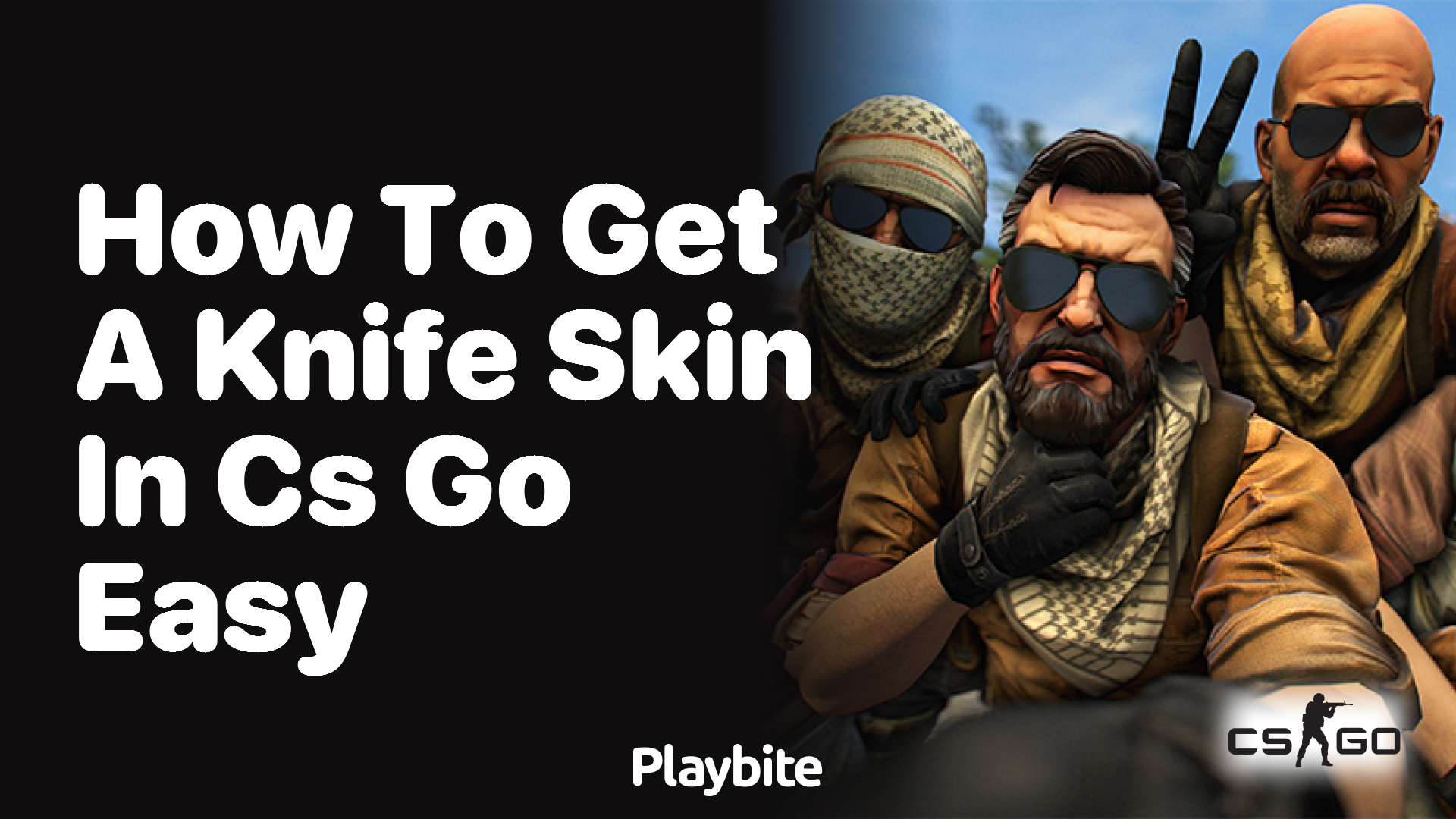 How to get a knife skin in CS:GO easily
