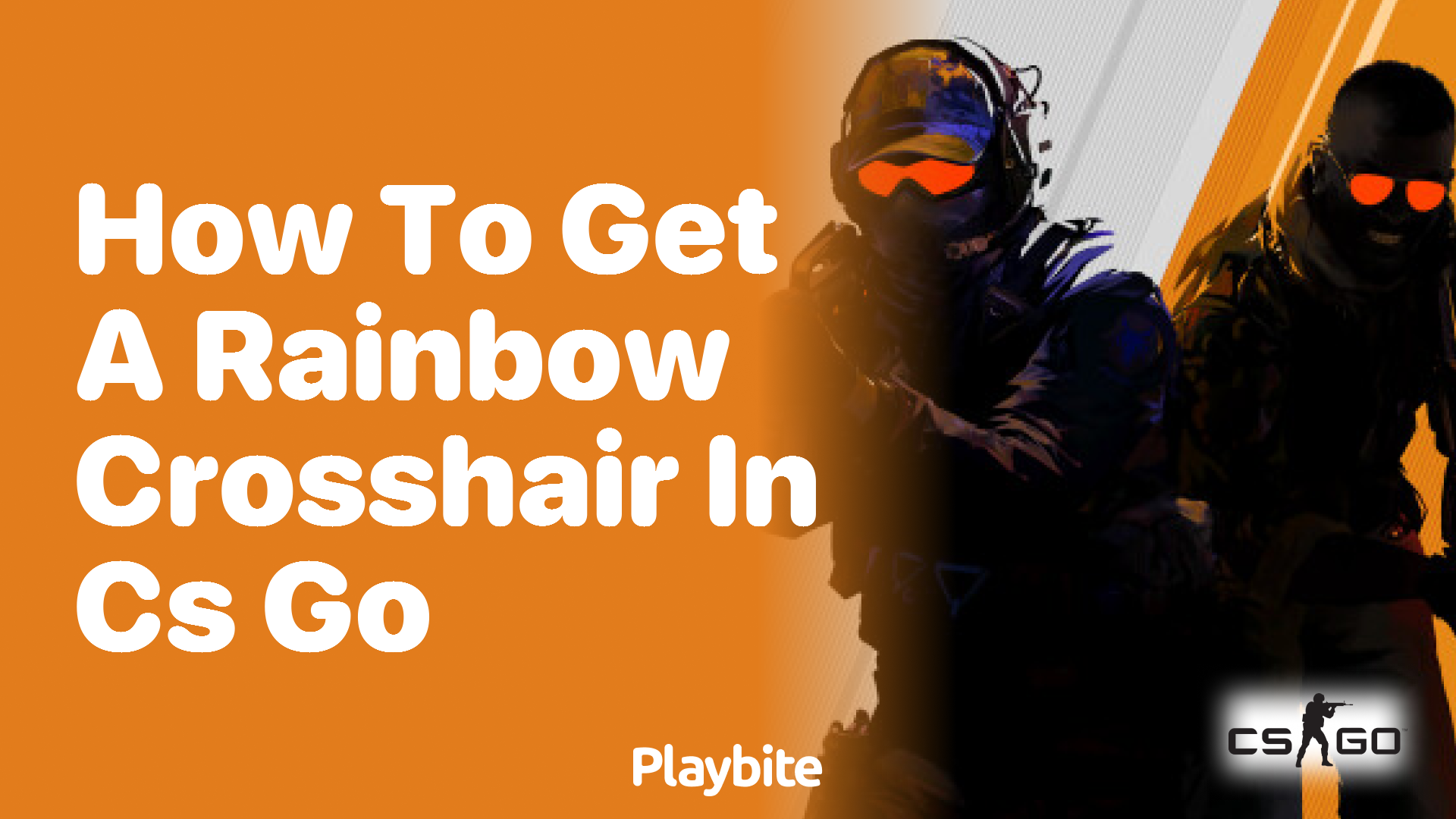 How to get a Rainbow Crosshair in CS: GO