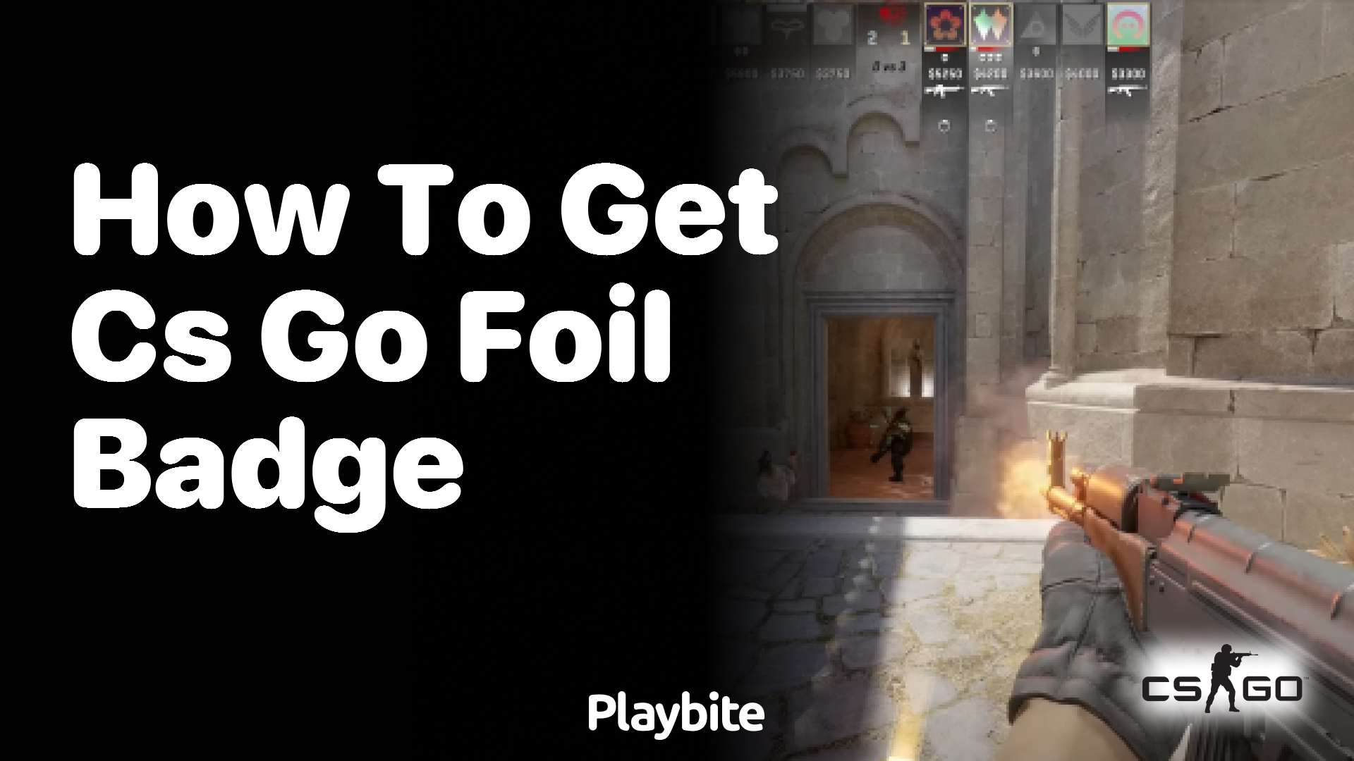 How to get a CS:GO foil badge