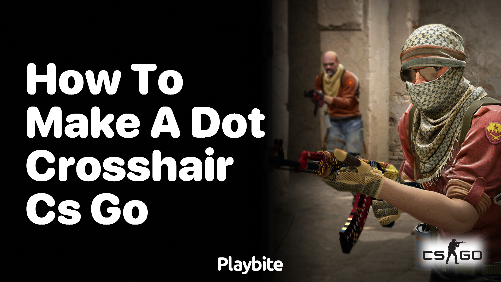 How to make a dot crosshair in CS:GO