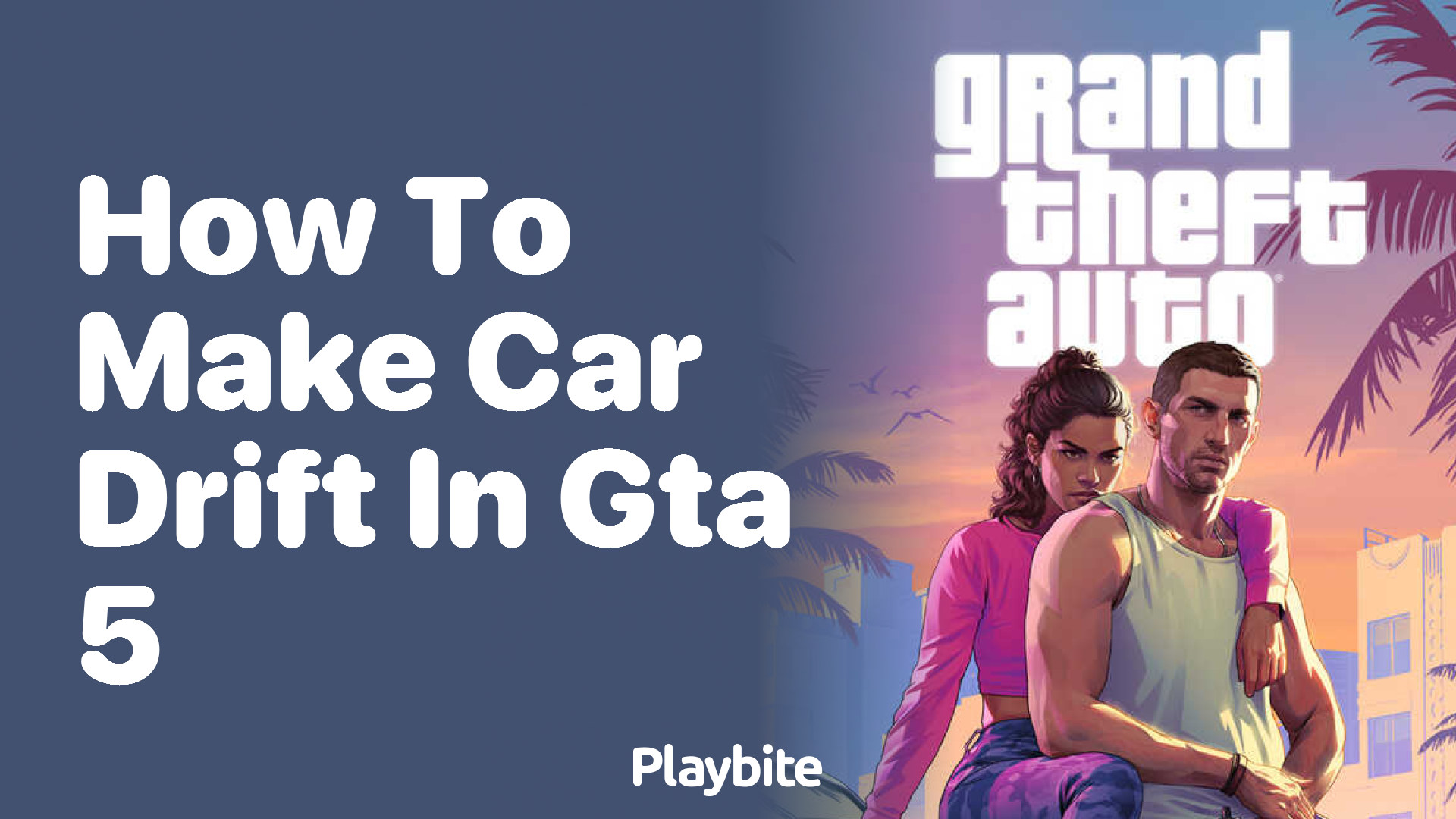 How to make a car drift in GTA 5