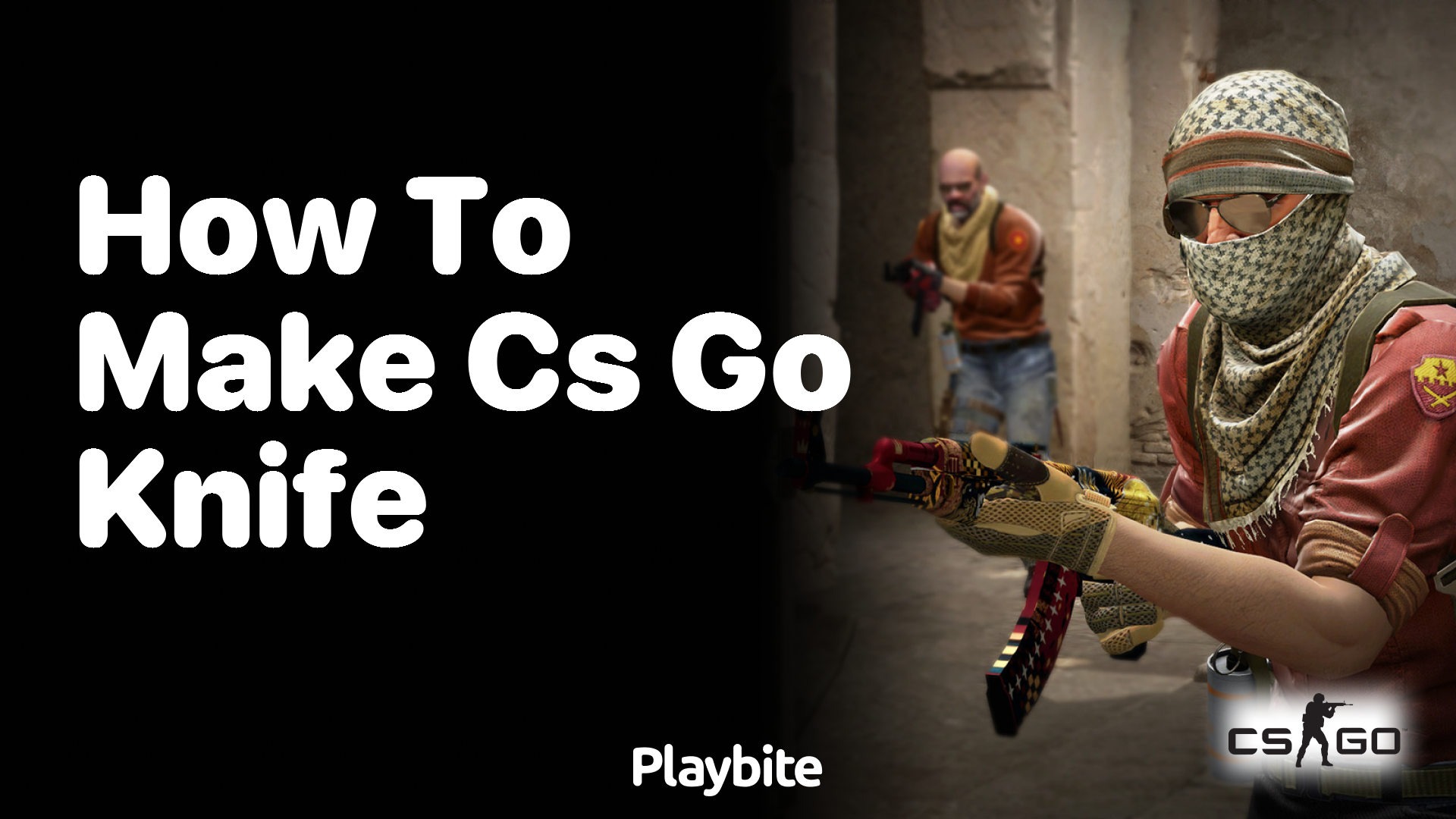 How to make a CS:GO knife