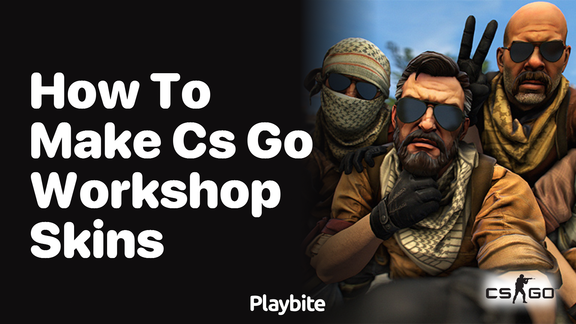 How to make CS:GO workshop skins