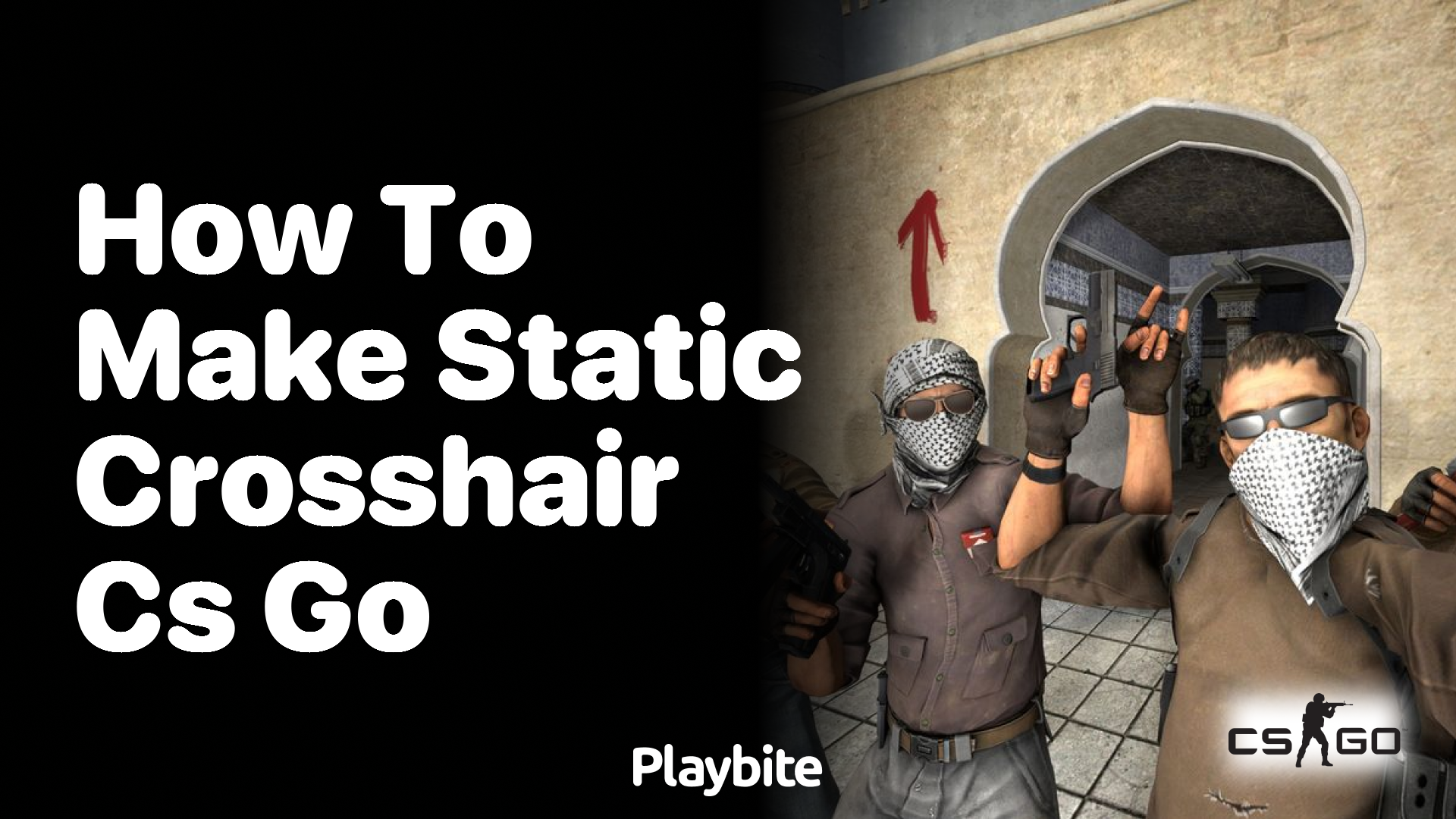 How to make your crosshair static in CS:GO