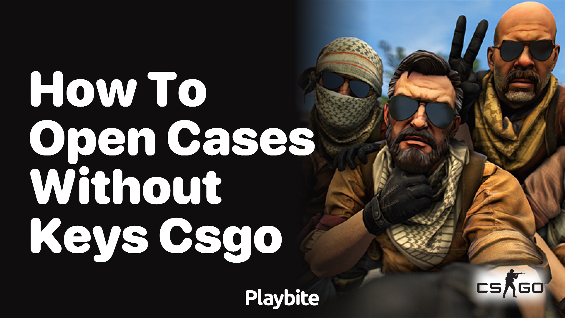 How to open cases without keys in CS:GO?