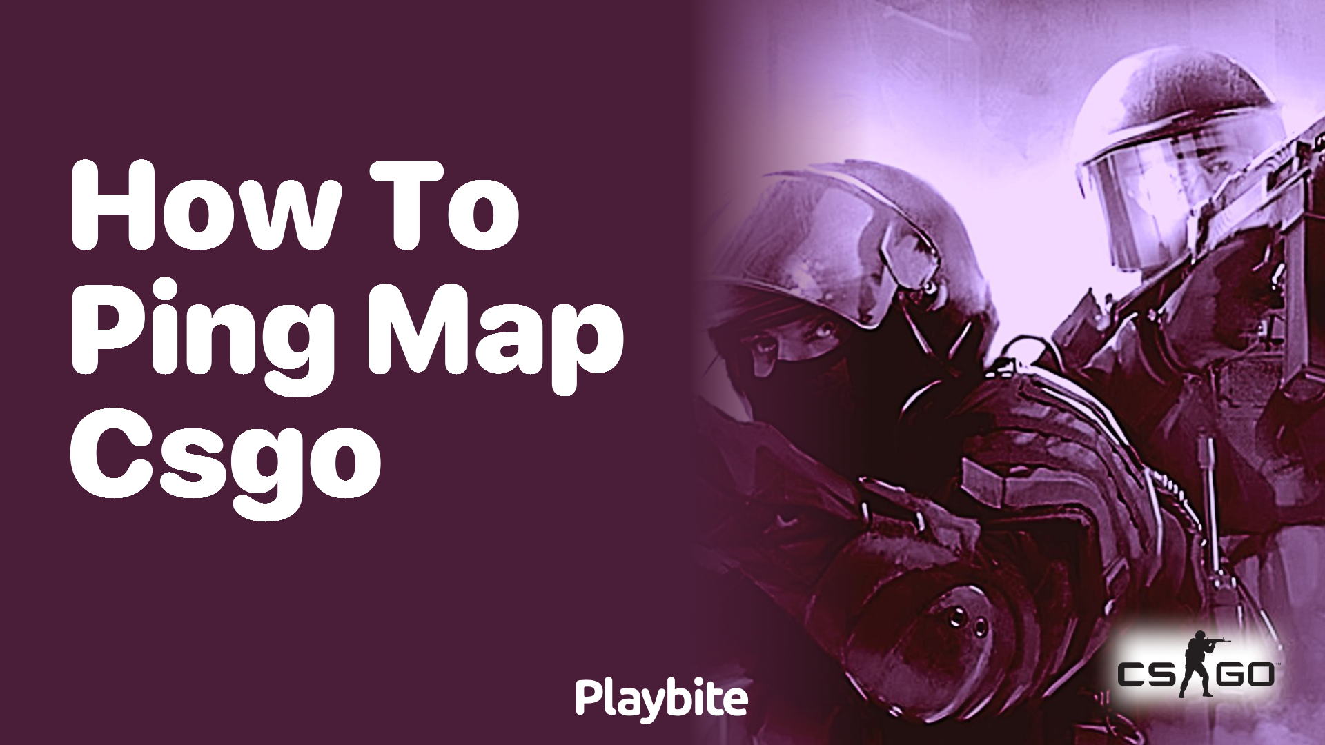 How to ping the map in CS:GO
