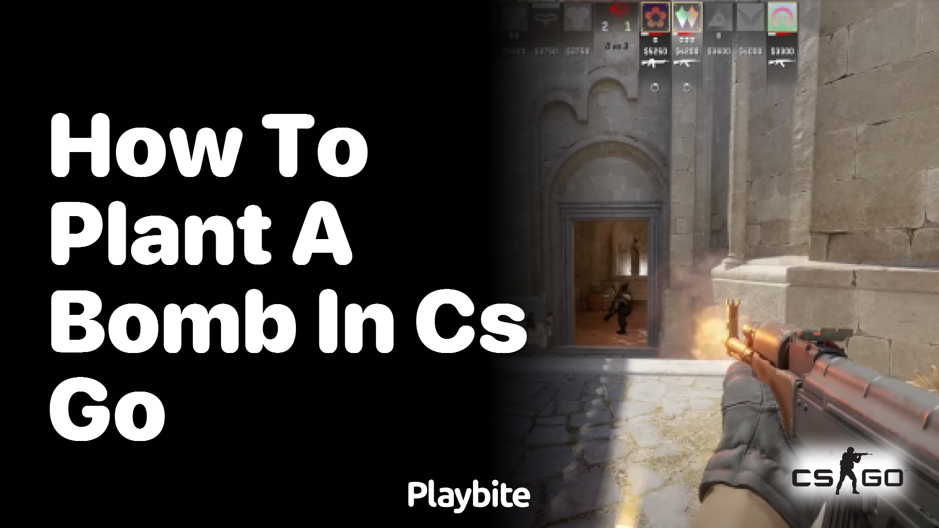How to plant a bomb in CS:GO