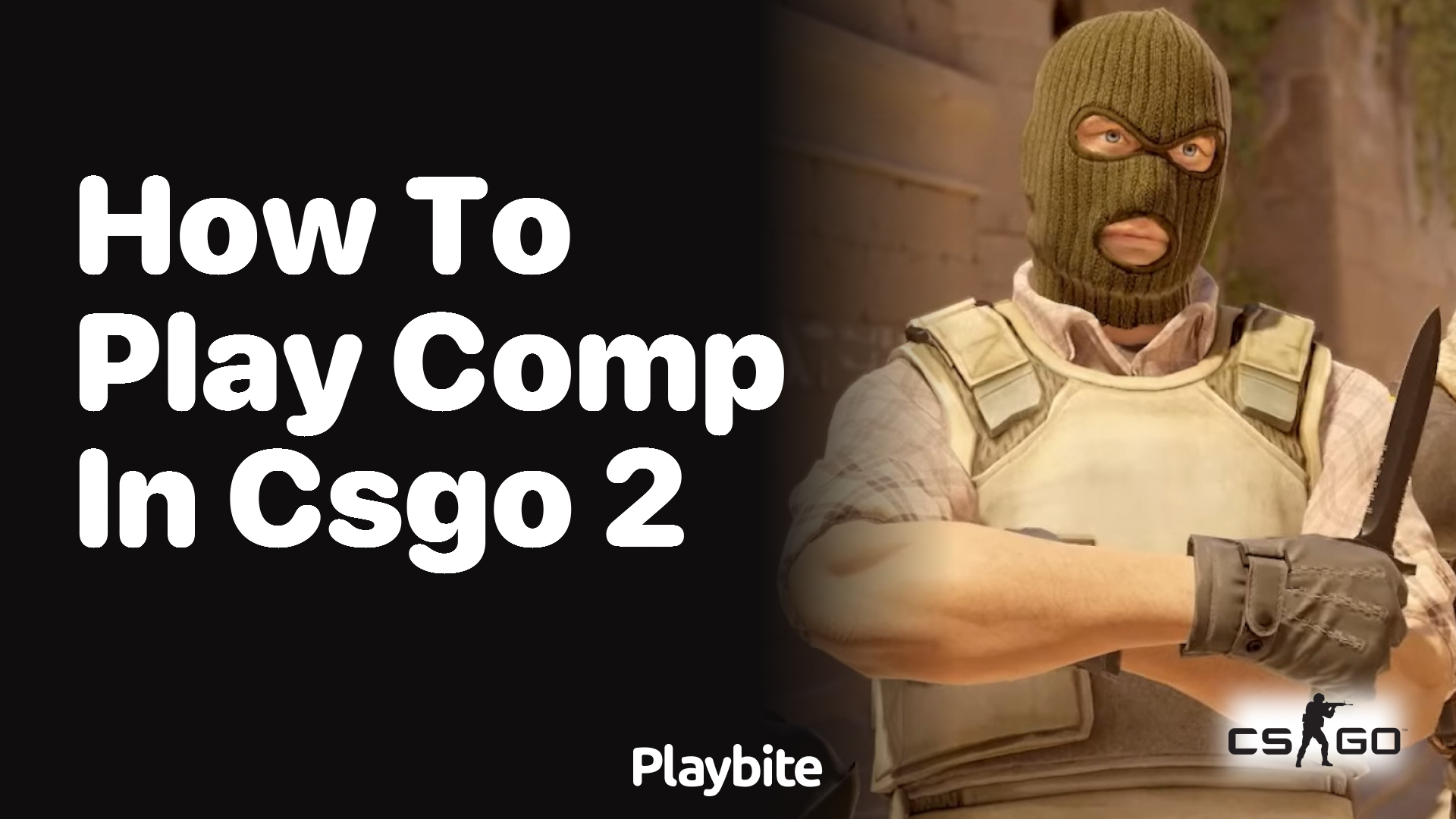 How to play competitive in CS:GO 2?