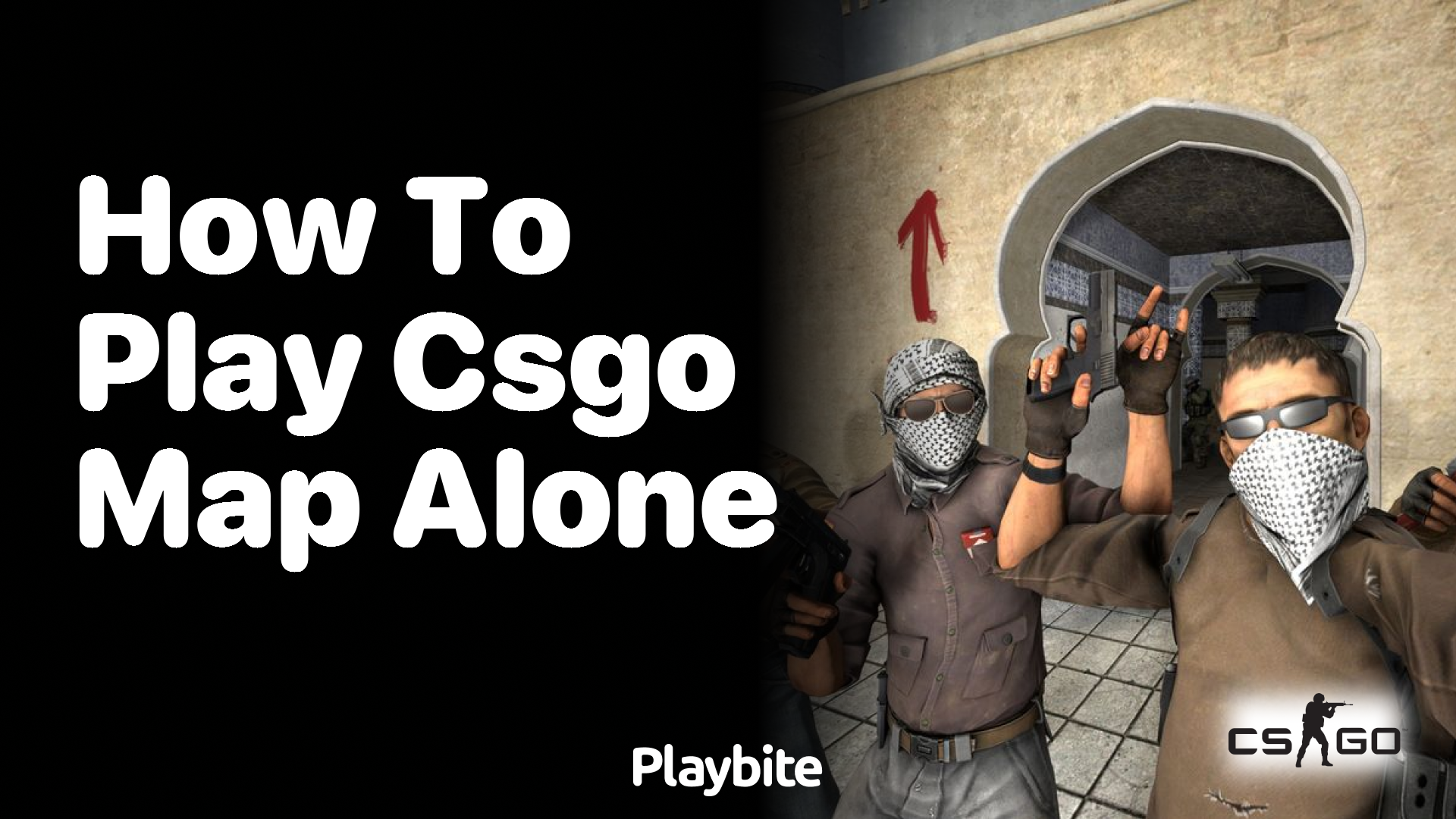 How to play a CS:GO map alone?