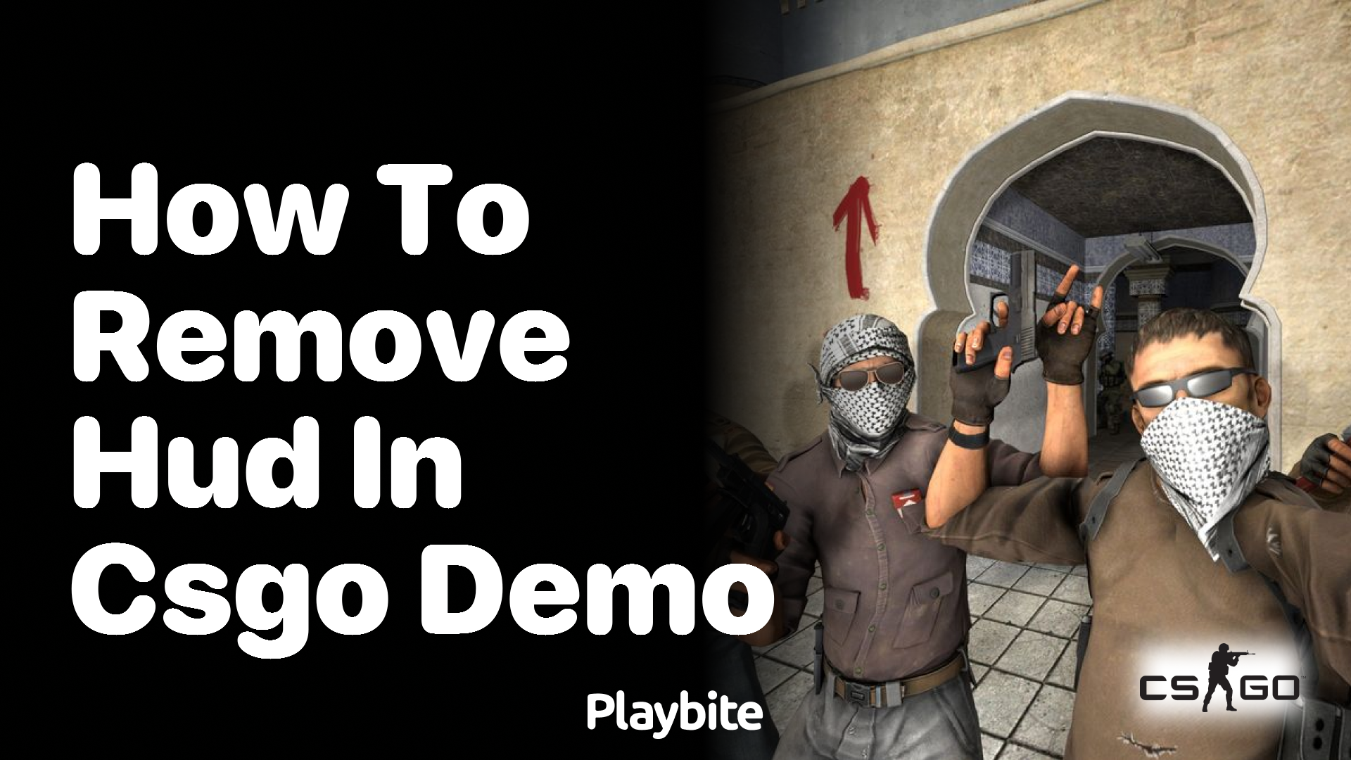 How to remove HUD in CS:GO demo