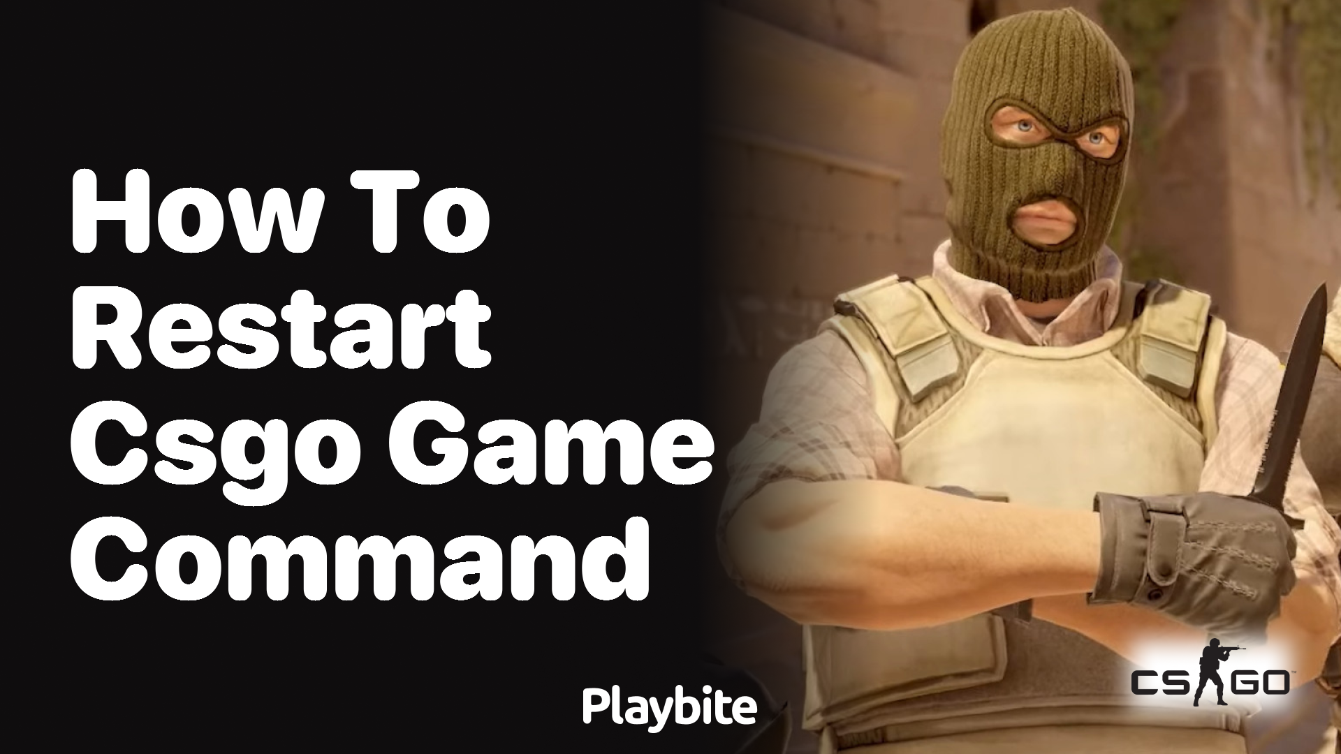 How to restart a CS:GO game with commands