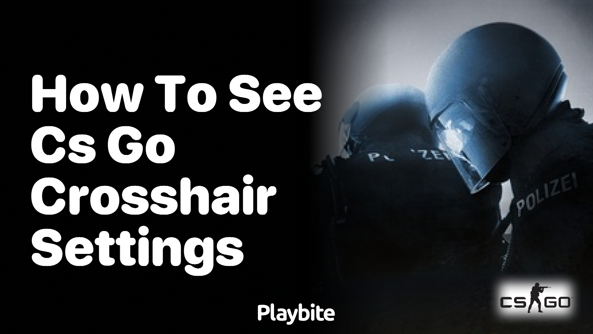 How to see CS:GO crosshair settings