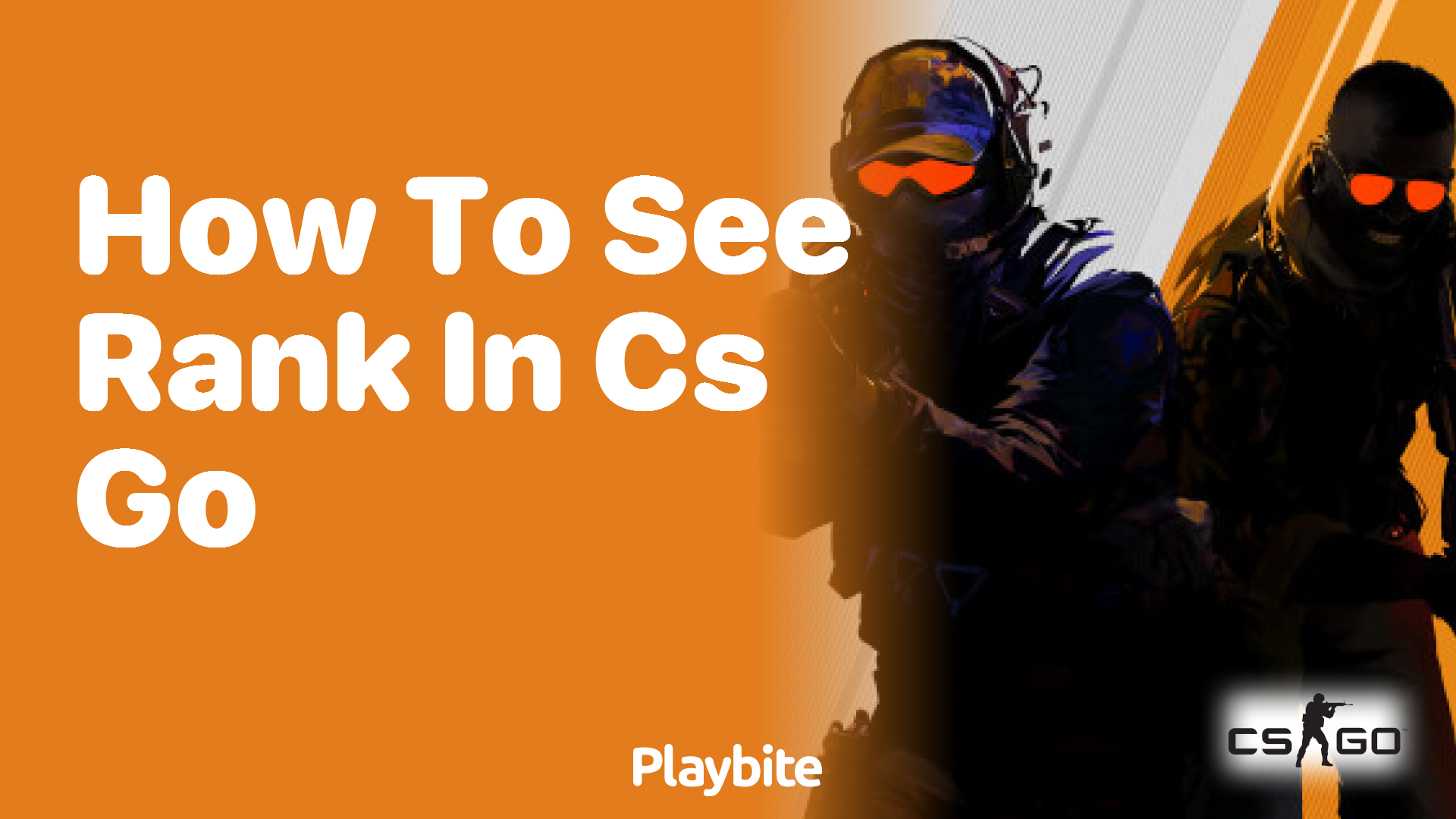 How to See Your Rank in CS:GO