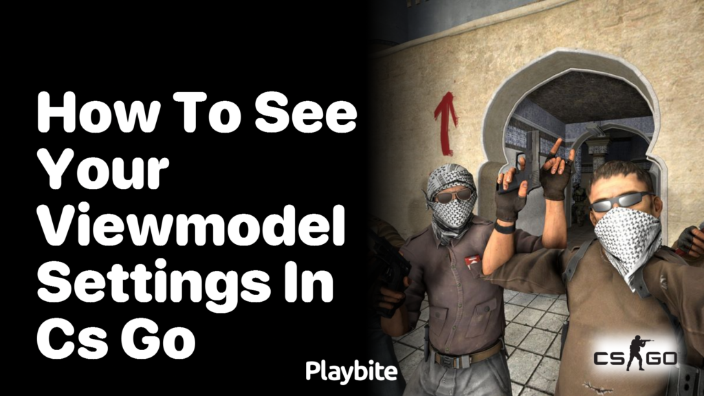 How to see your viewmodel settings in CS:GO - Playbite