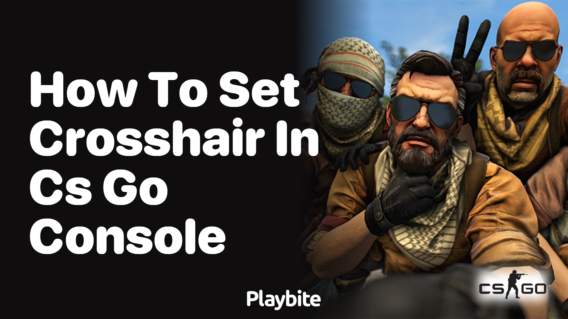 How to set your crosshair in CS:GO using the console