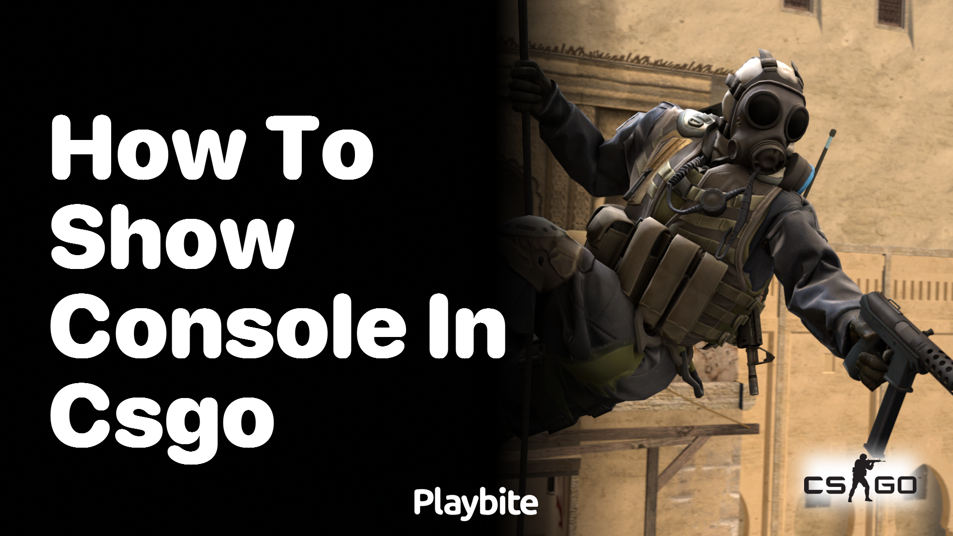 How to show console in CS:GO