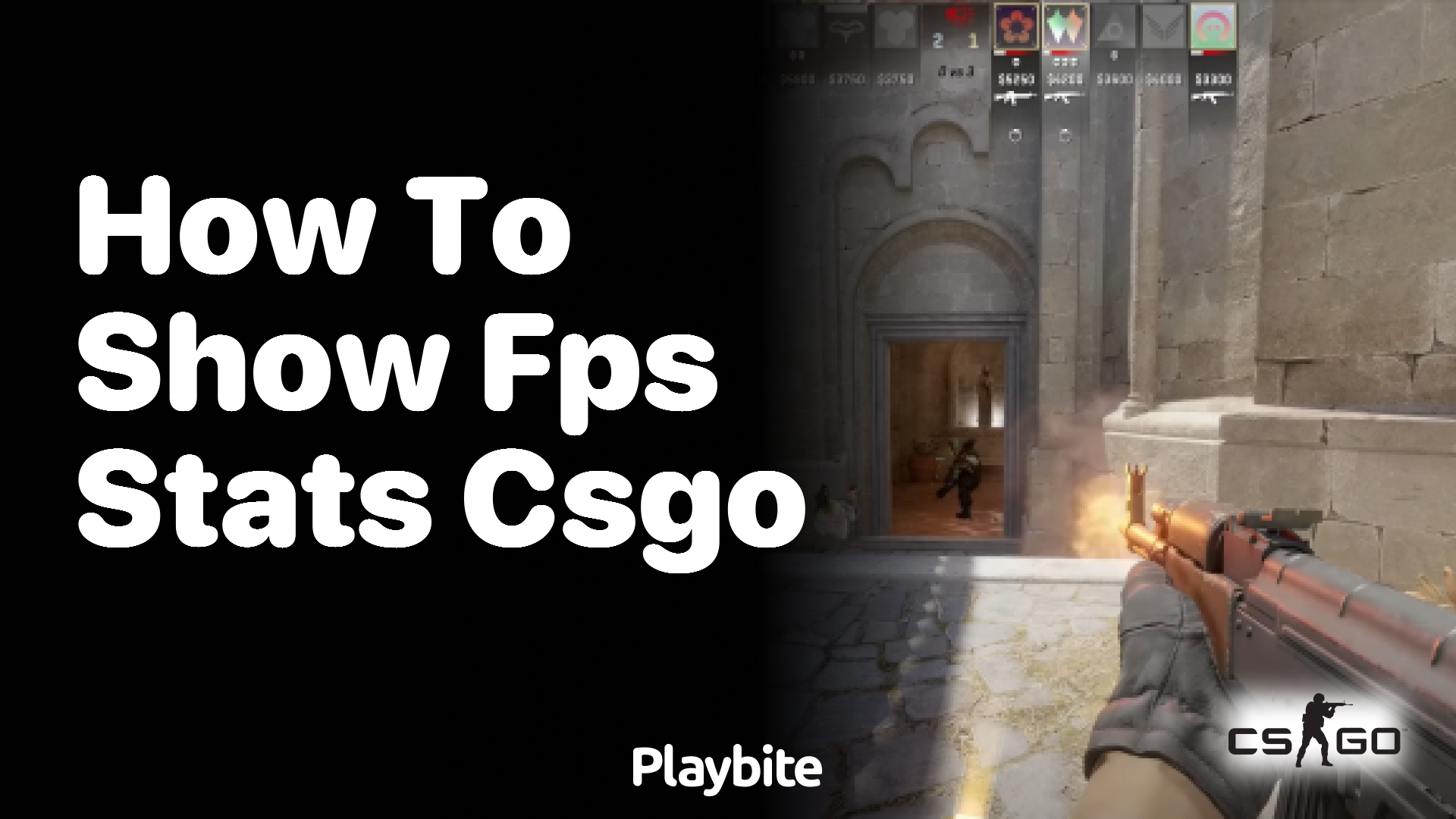 How to show FPS stats in CS:GO