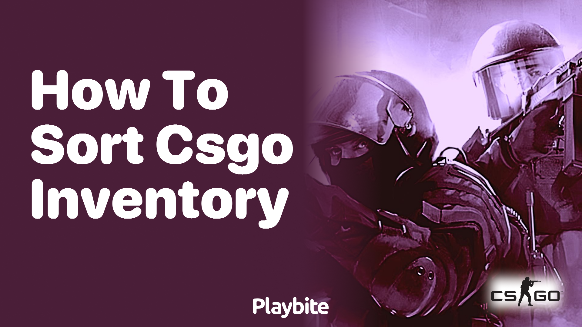 How to Sort Your CS:GO Inventory