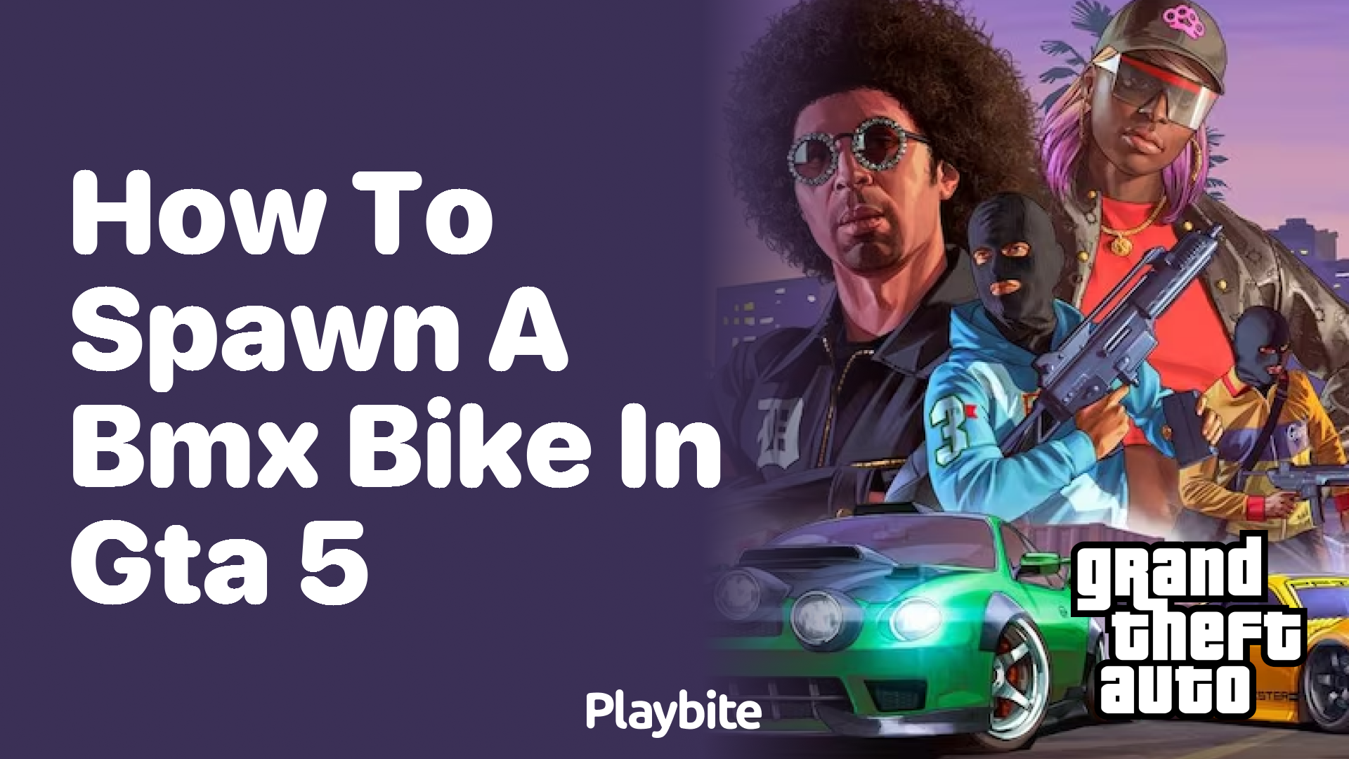 How to Spawn a BMX Bike in GTA 5