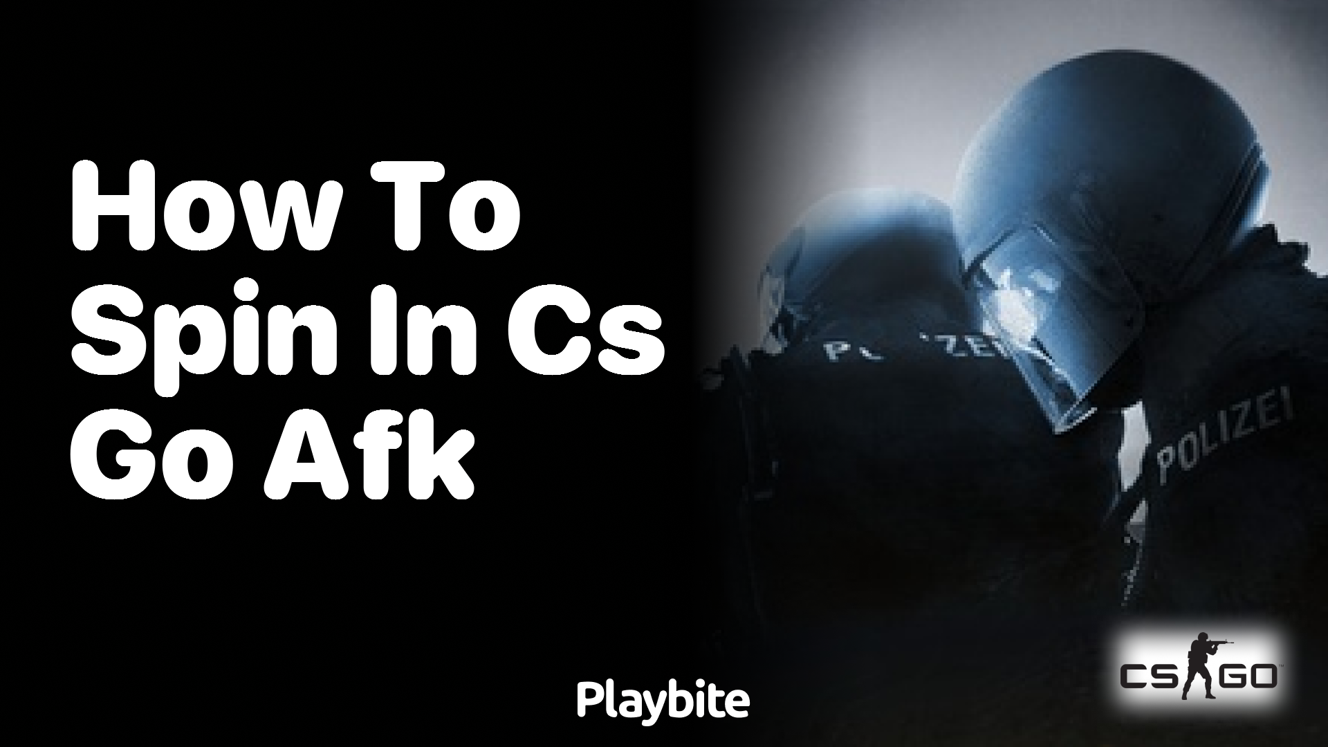 How to spin in CS:GO while AFK