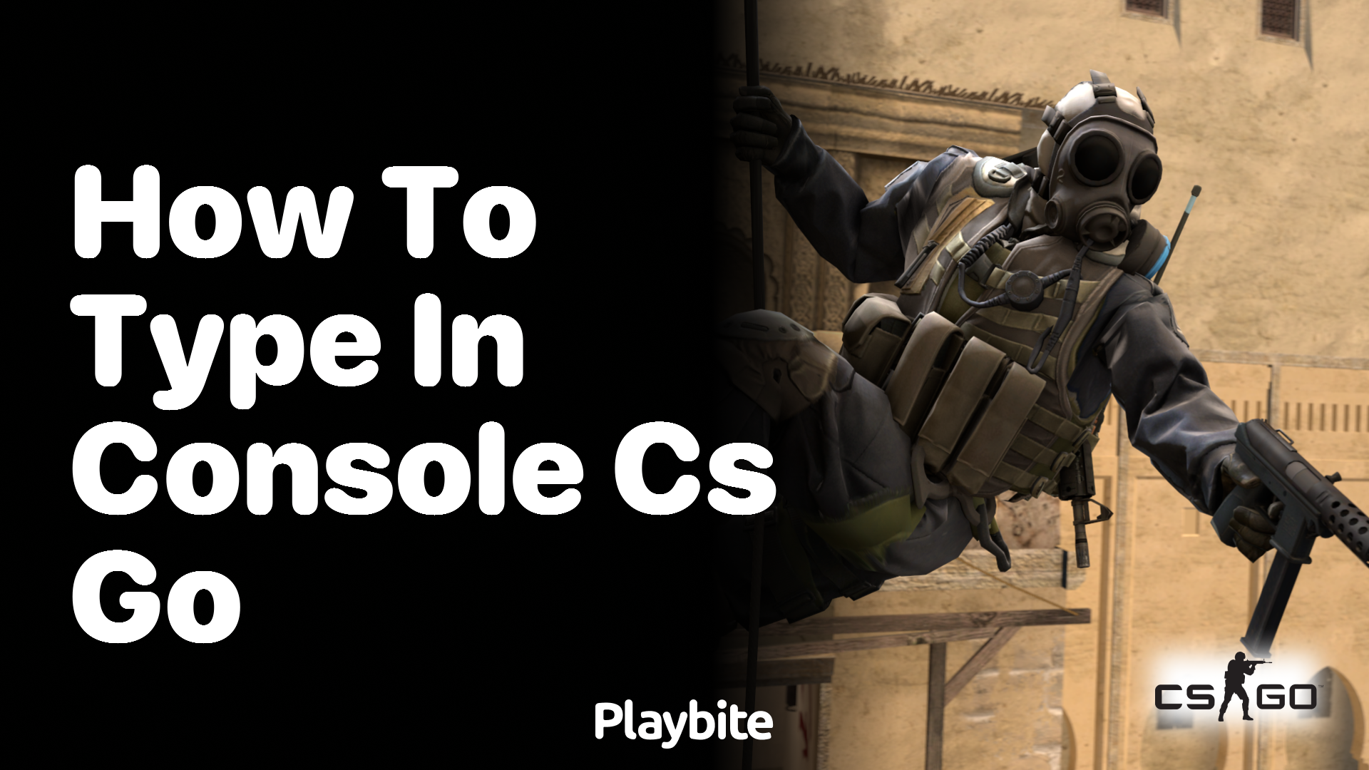 How to type in the console in CS:GO