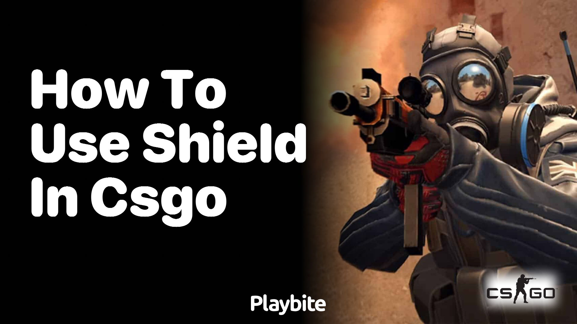How to use a shield in CS:GO