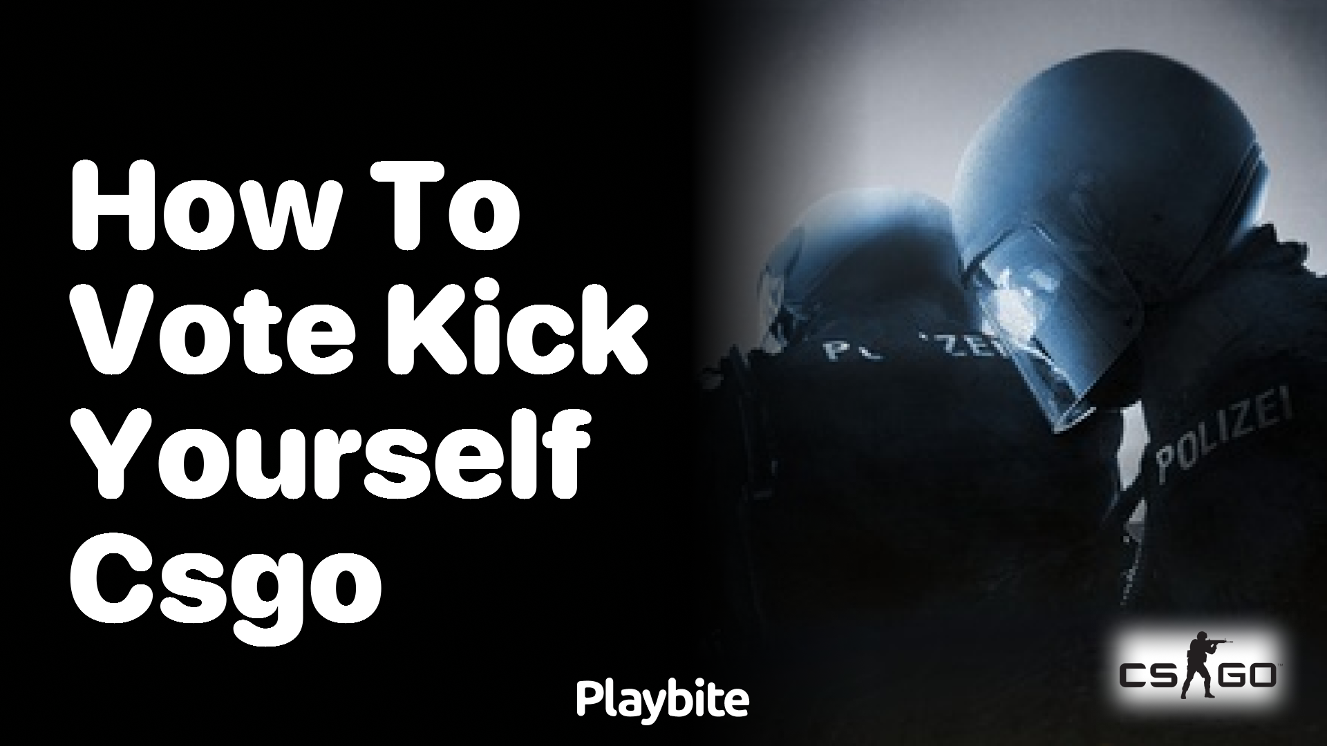 How to vote kick yourself in CS:GO