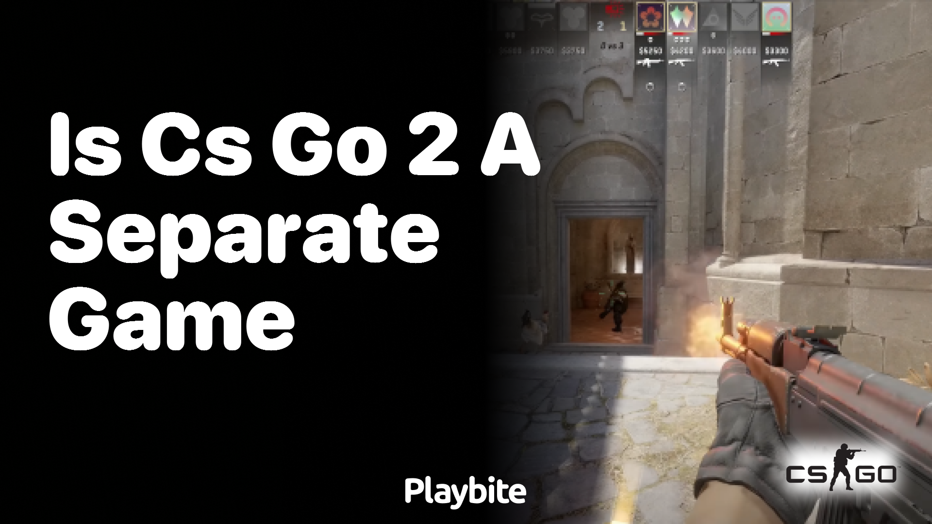 Is CS:GO 2 a separate game from CS:GO?