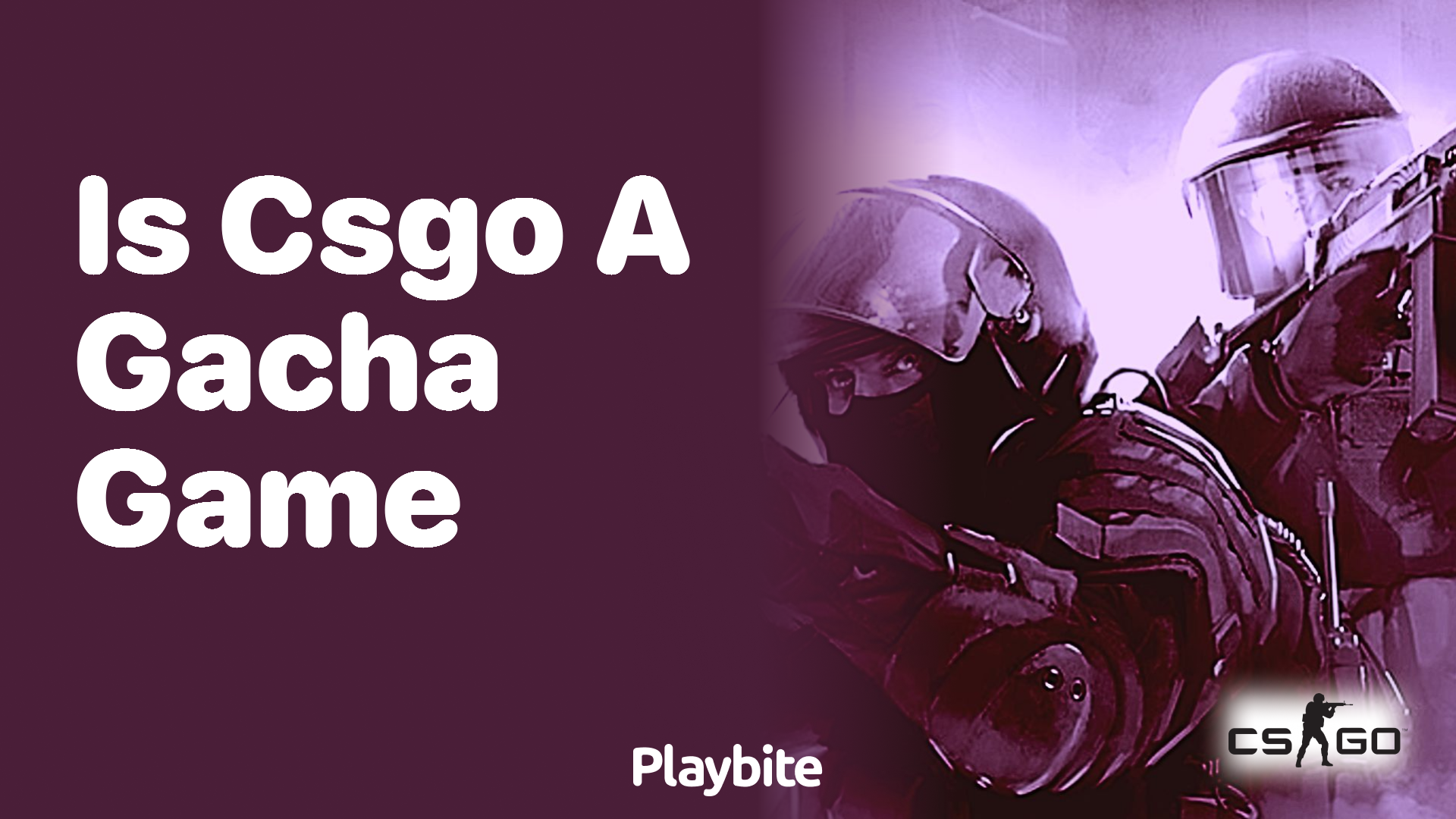 Is CS:GO a Gacha Game?