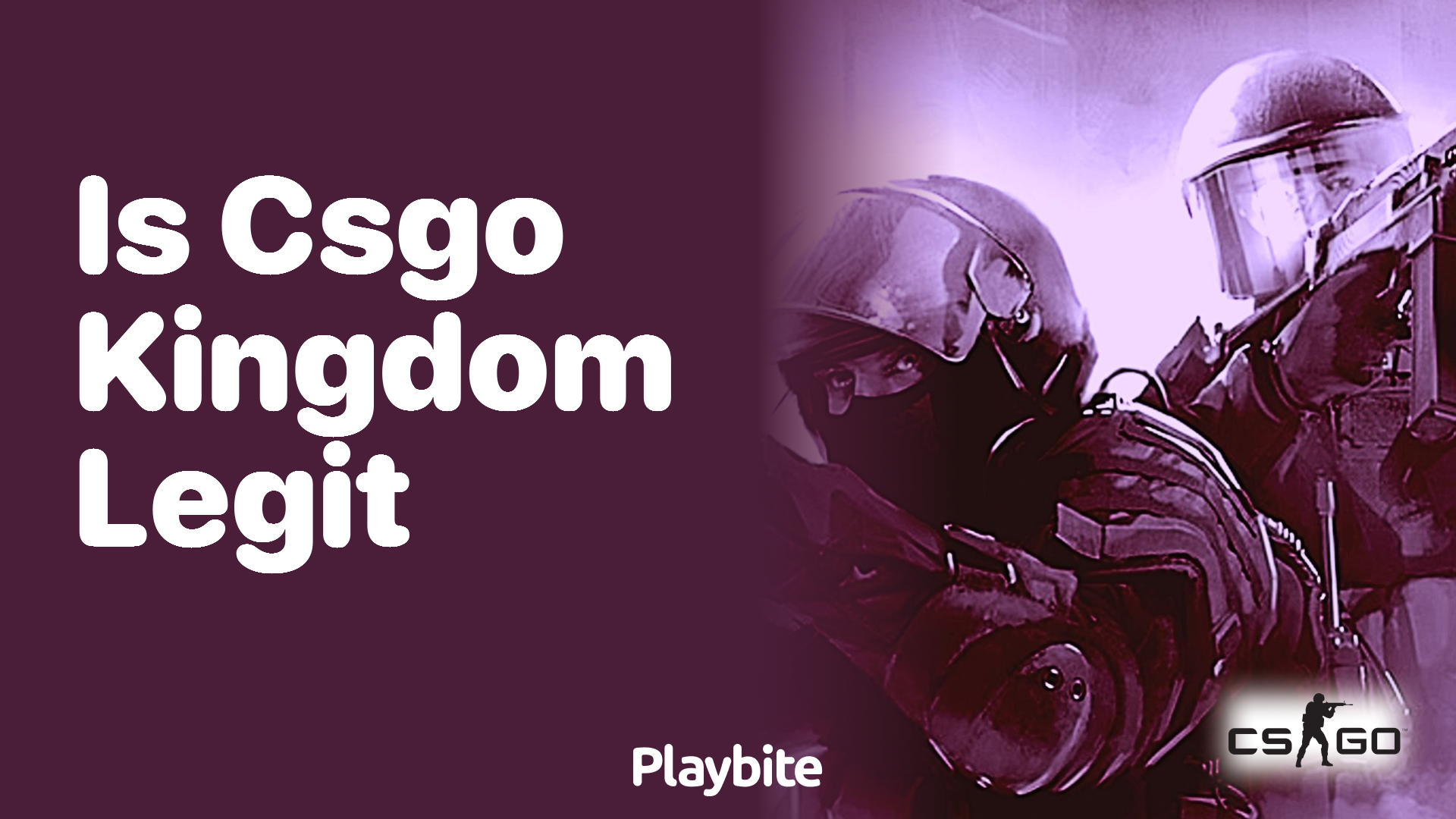 Is CS:GO Kingdom legit?