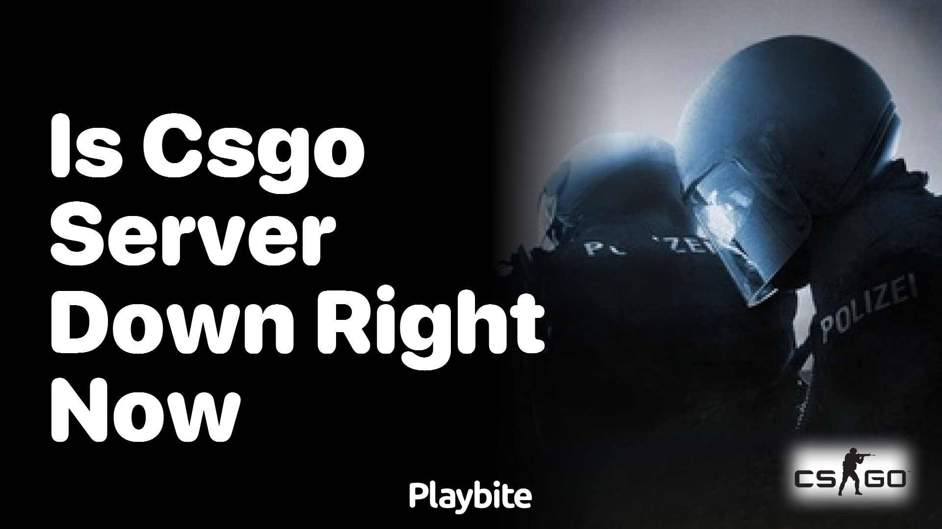 Is CS:GO server down right now?