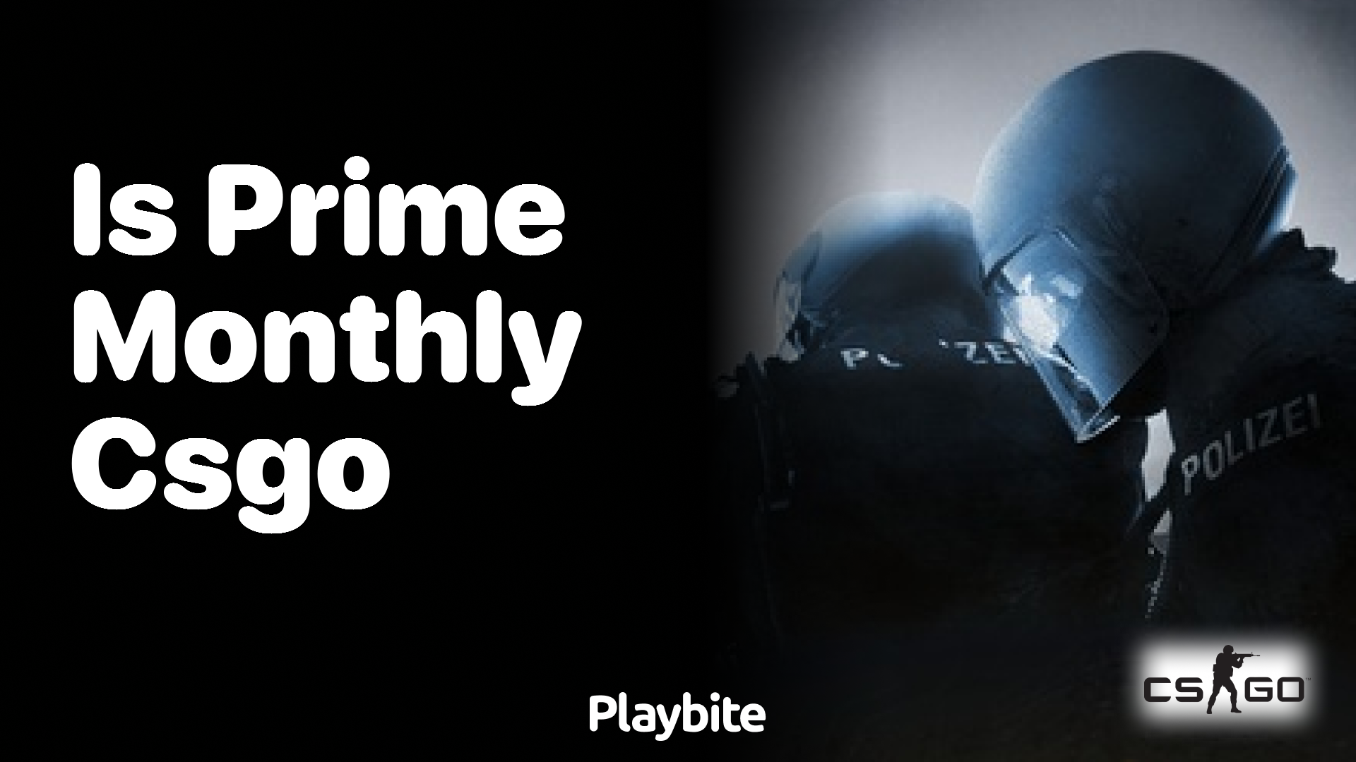 Is Prime for CS:GO a monthly subscription?