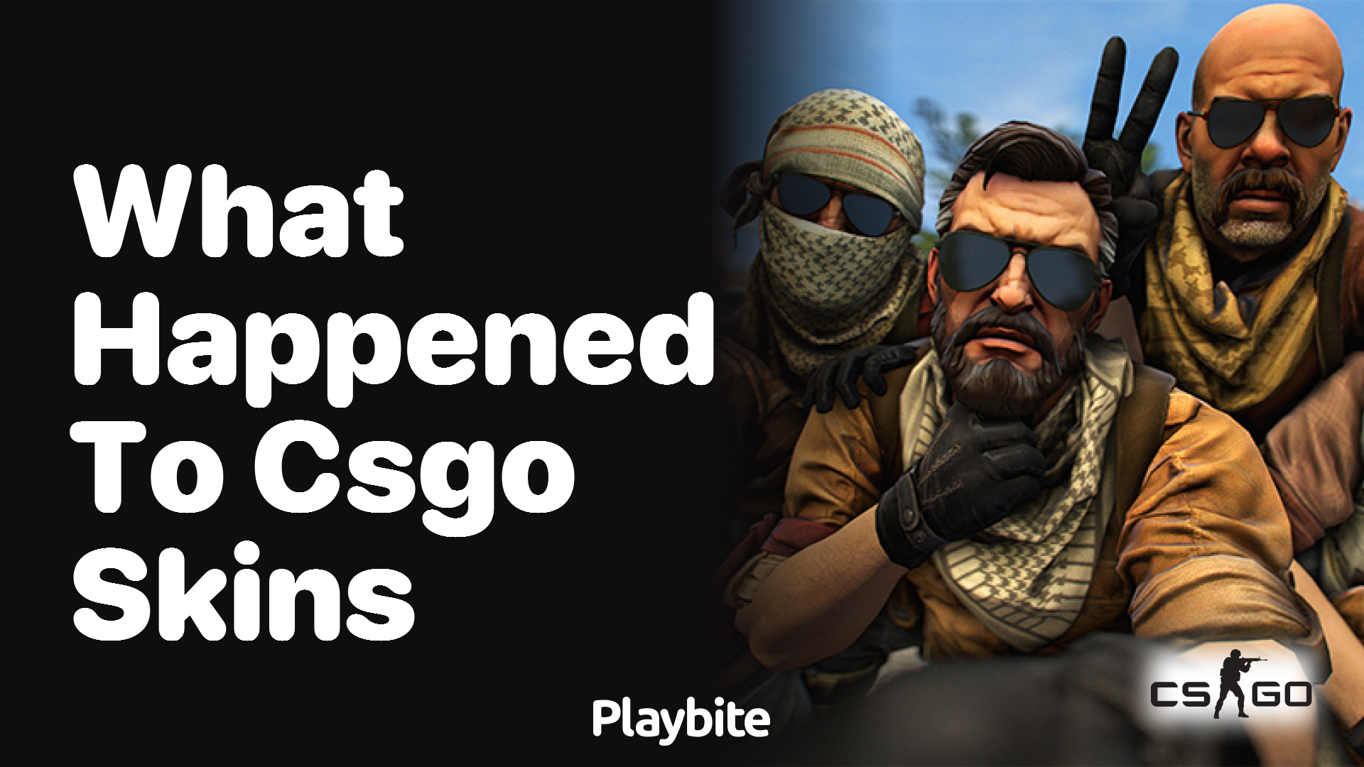 What happened to CS:GO skins?