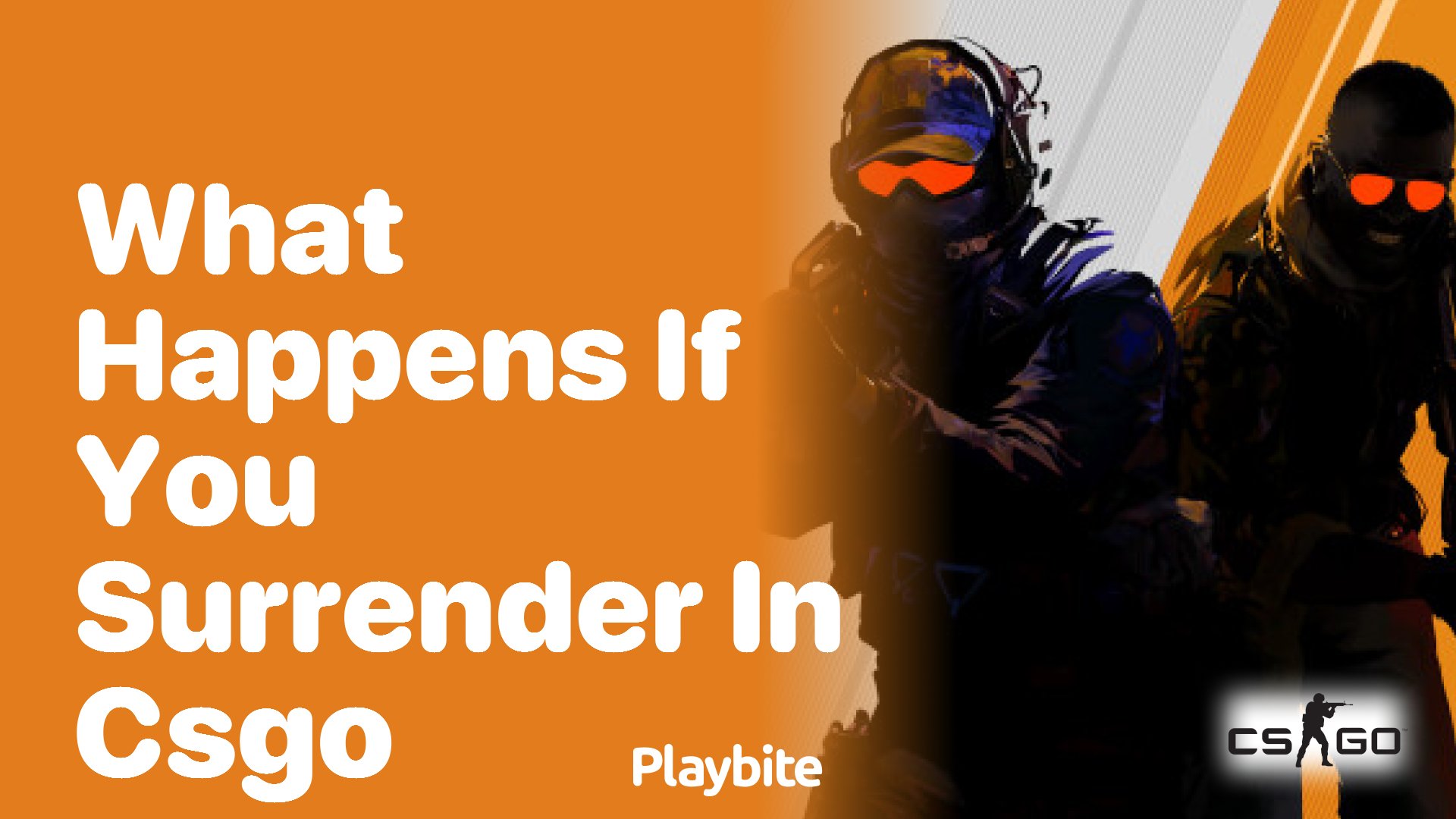 What happens if you surrender in CS:GO?