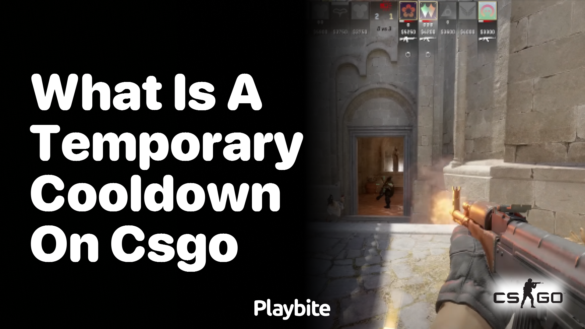What is a temporary cooldown in CS:GO?