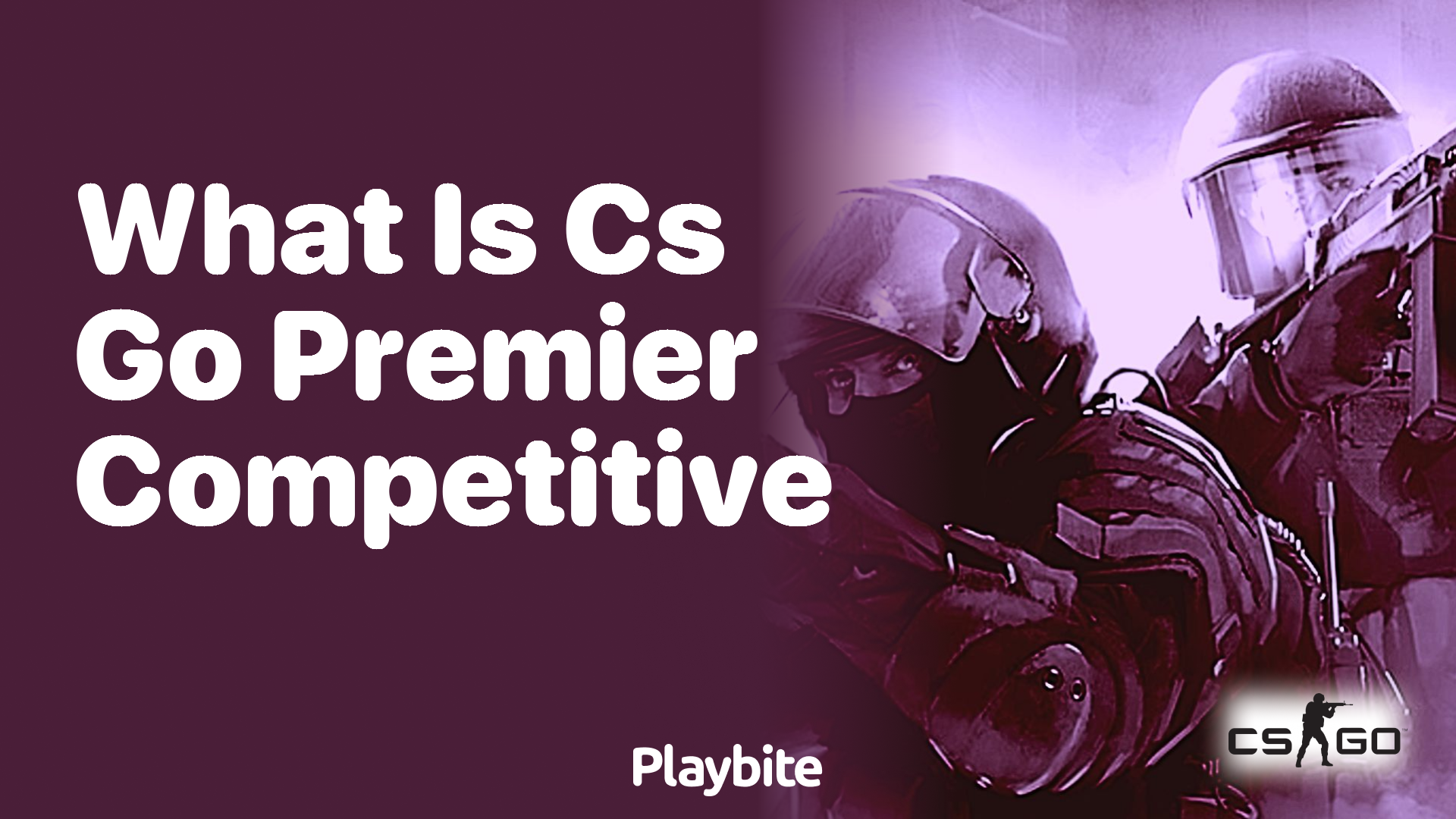 What is CS:GO Premier Competitive?