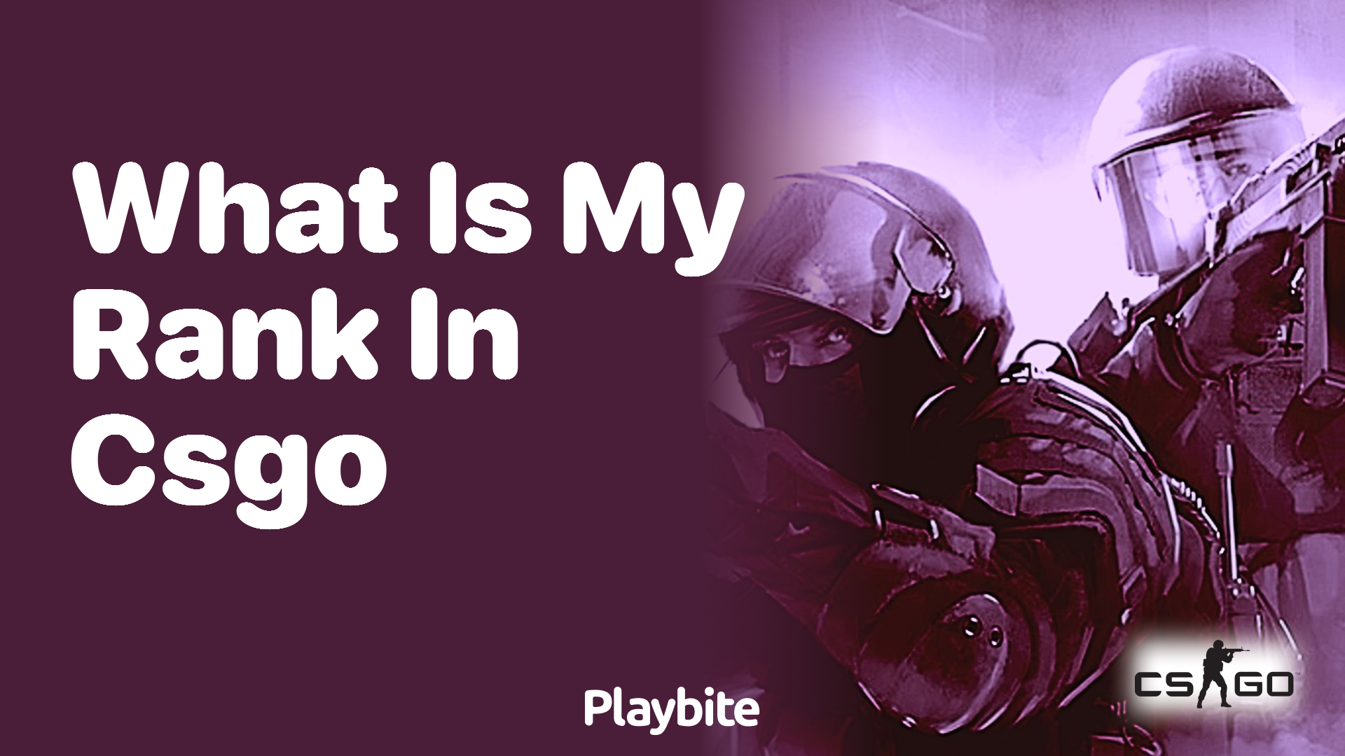 What is my rank in CS:GO?