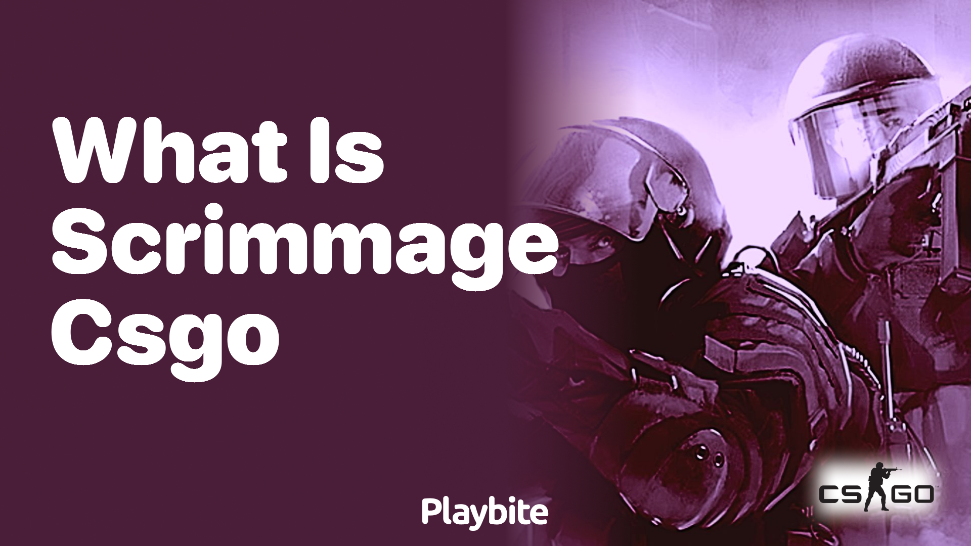 What is Scrimmage in CS:GO?