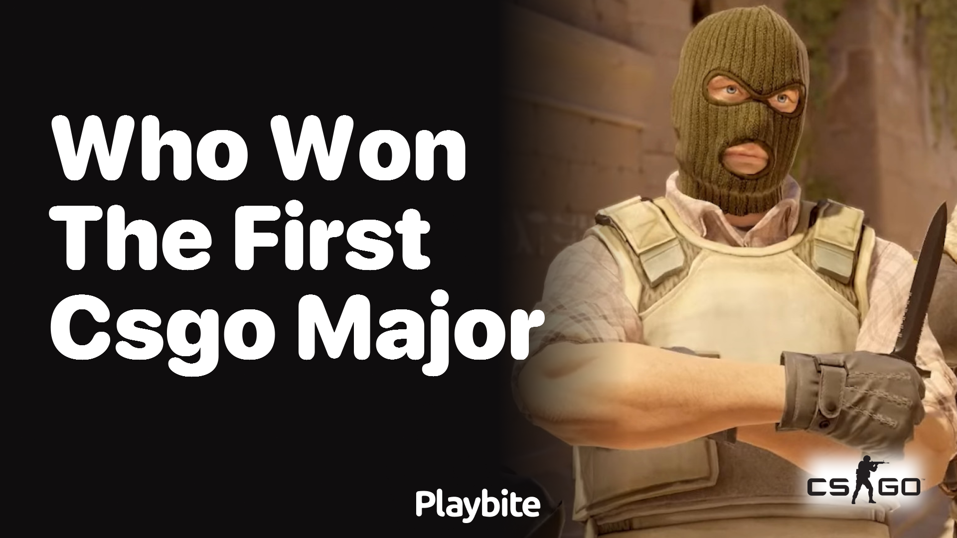 Who won the first CS:GO major?