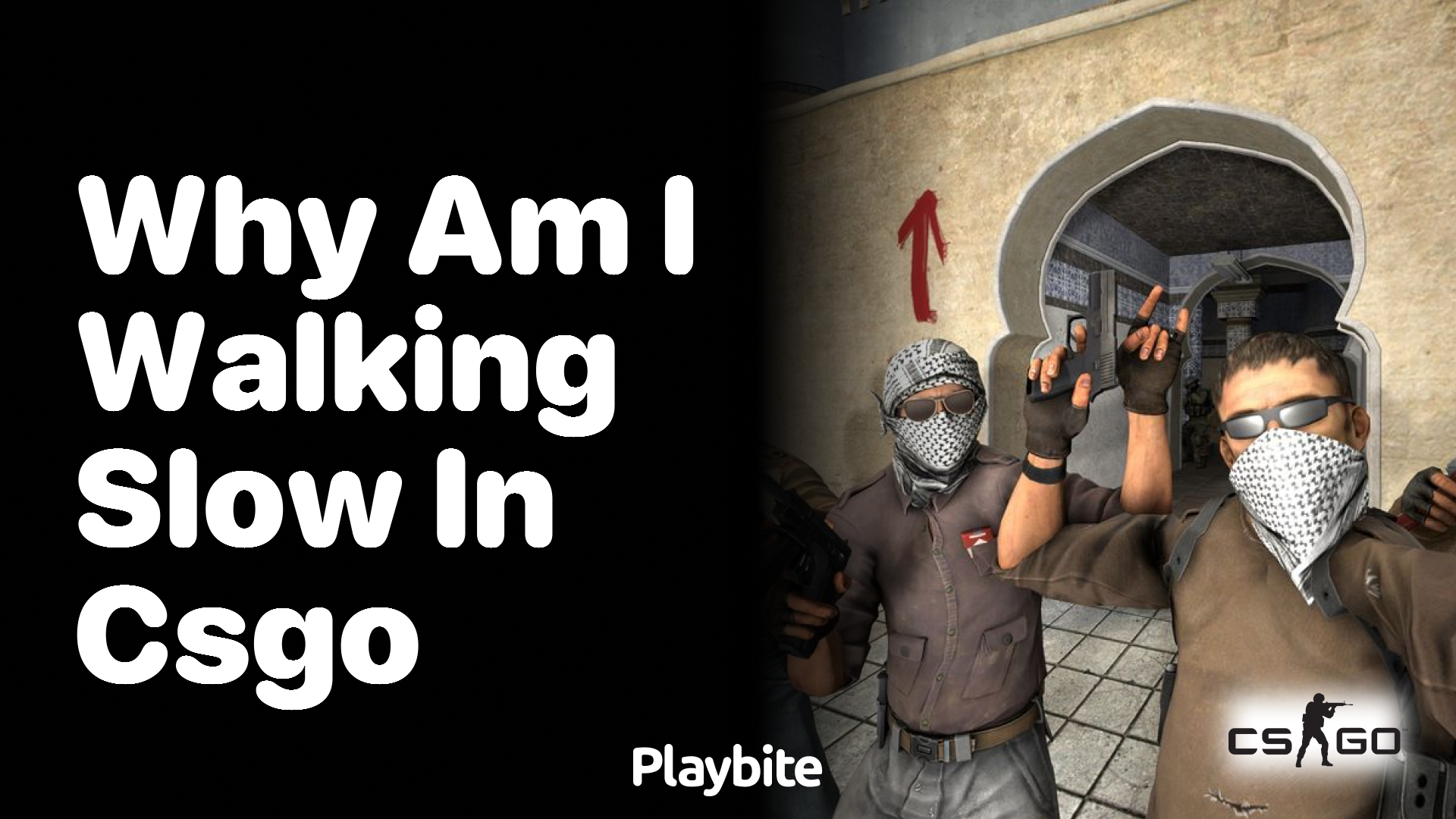 Why am I walking slow in CS:GO?