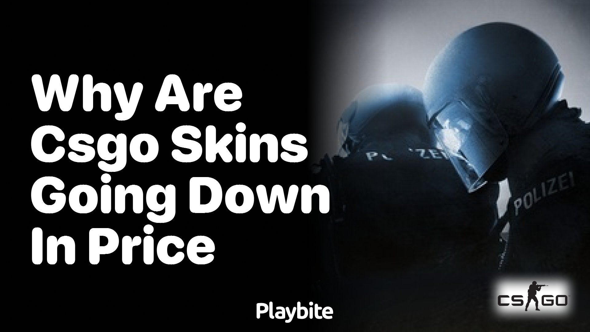 Why are CS:GO skins going down in price?