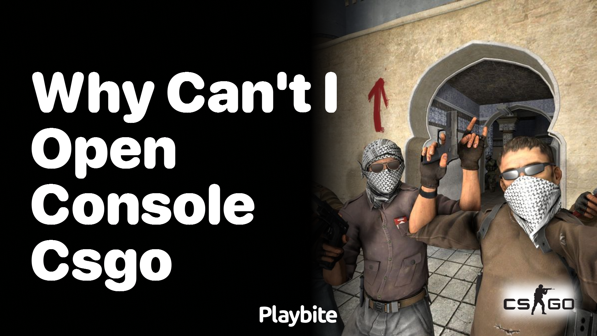 Why can’t I open the console in CS:GO?