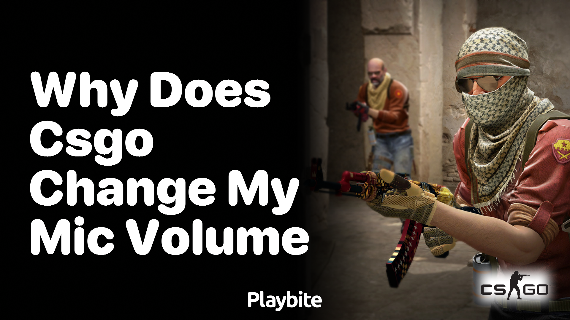 Why does CSGO change my mic volume?