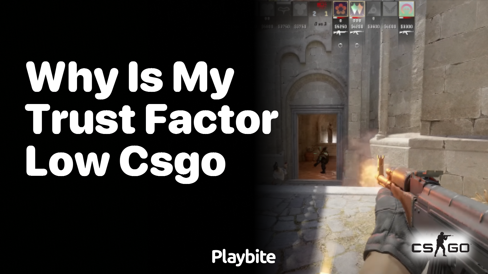 Why is my trust factor low in CS:GO?