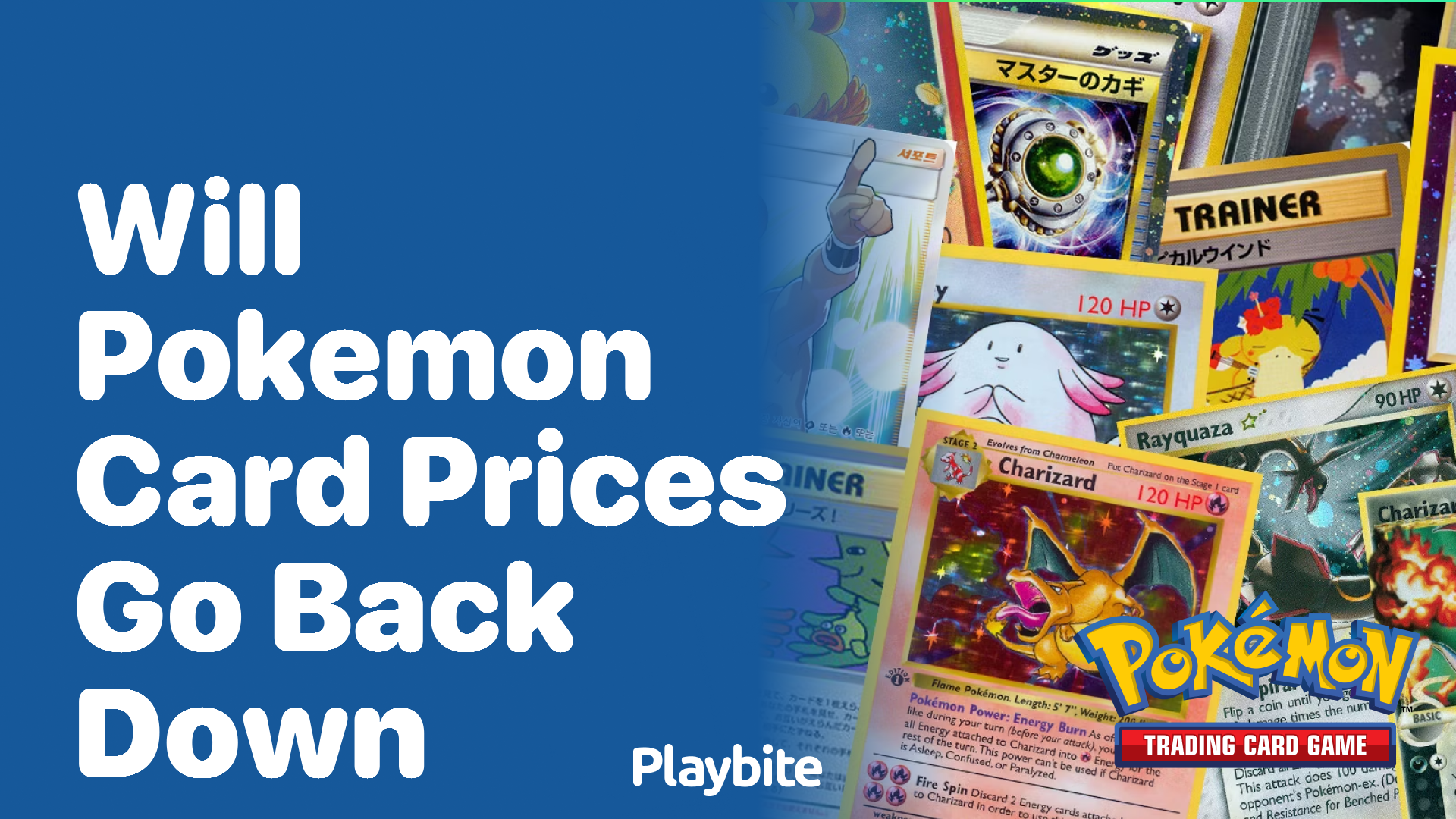 Will Pokemon card prices go back down?